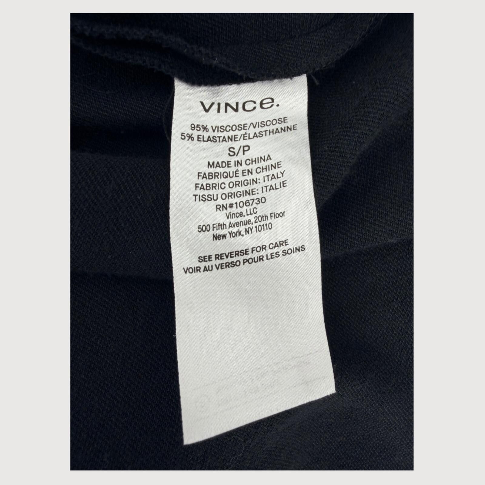 Vince Vince Coastal Sheath Dress Black V Neck S Size S / US 4 / IT 40 - 5 Thumbnail