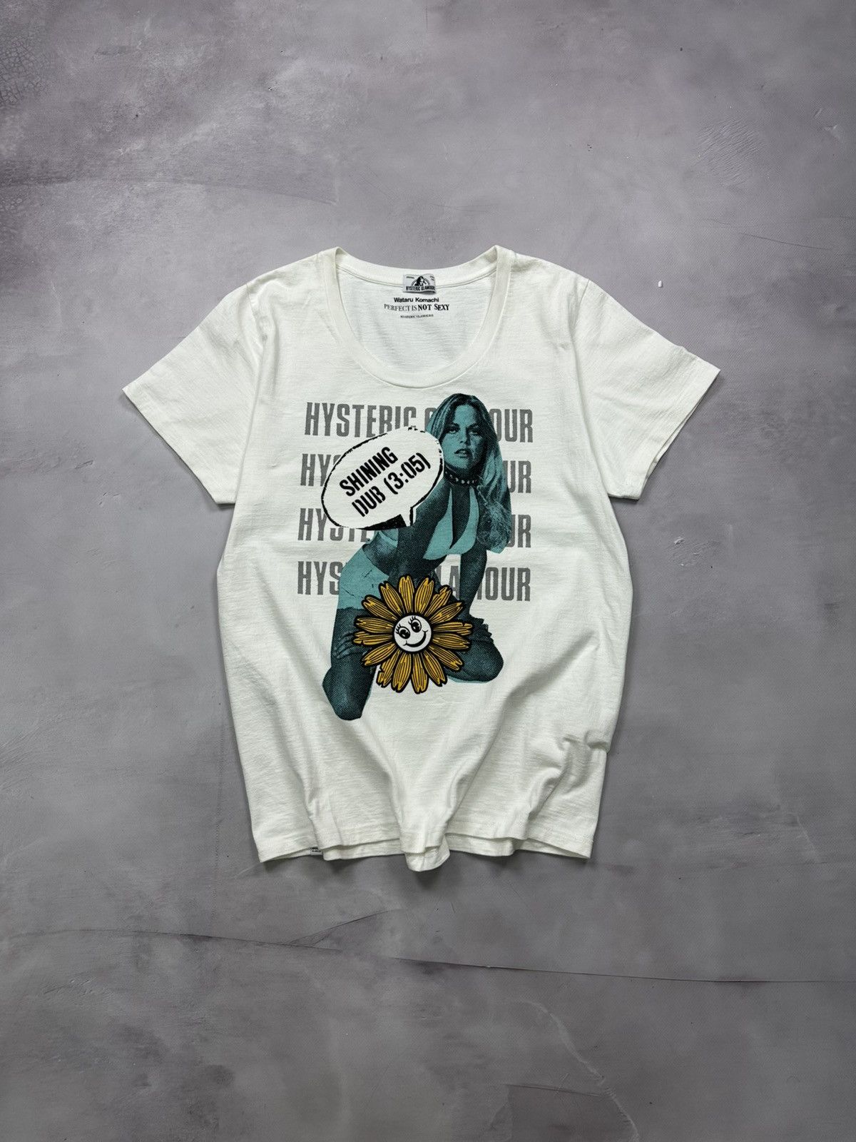 Hysteric Glamour Hysteric Glamour x Wataru Komachi Tee(White/M-L) Size US M / EU 48-50 / 2 - 1 Thumbnail
