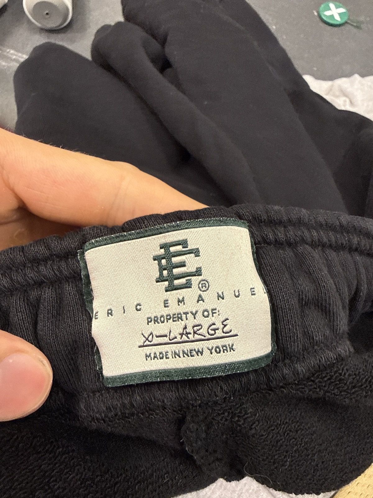 Eric Emanuel Eric Emanuel Black Sweat Shorts Size US 34 / EU 50 - 2 Thumbnail