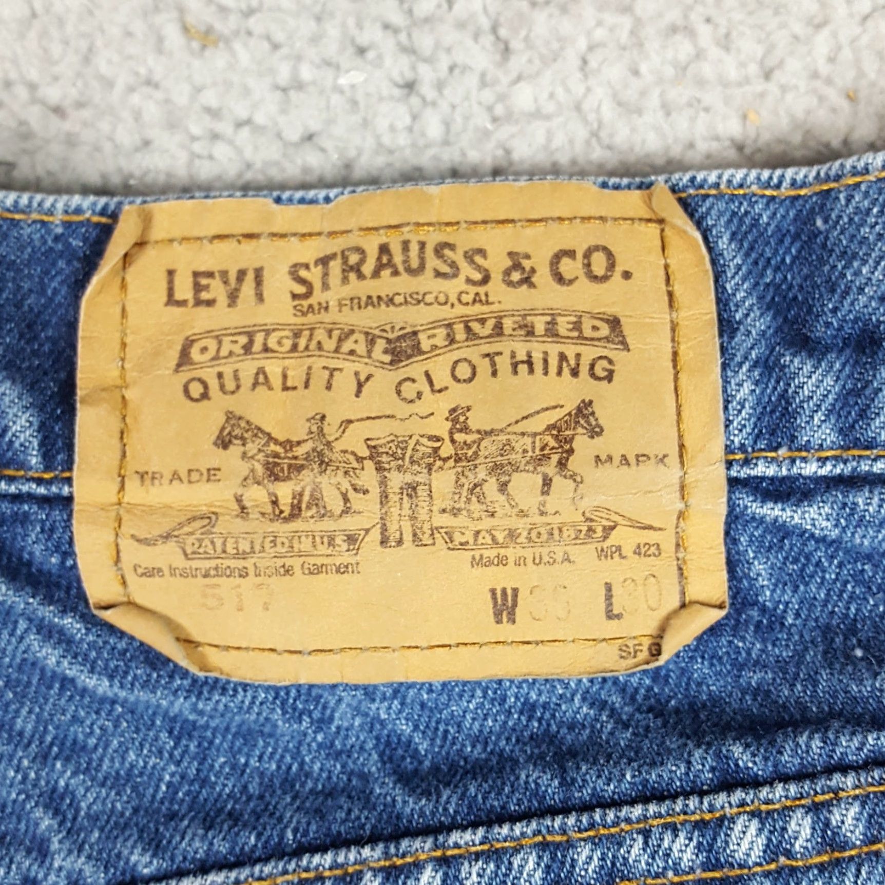 Levi's VINTAGE Levi's 80s Denim Jorts Men's Size 34 Blue Stonewash Cutoffs Retro Grunge 90s Size US 34 / EU 50 - 7 Thumbnail