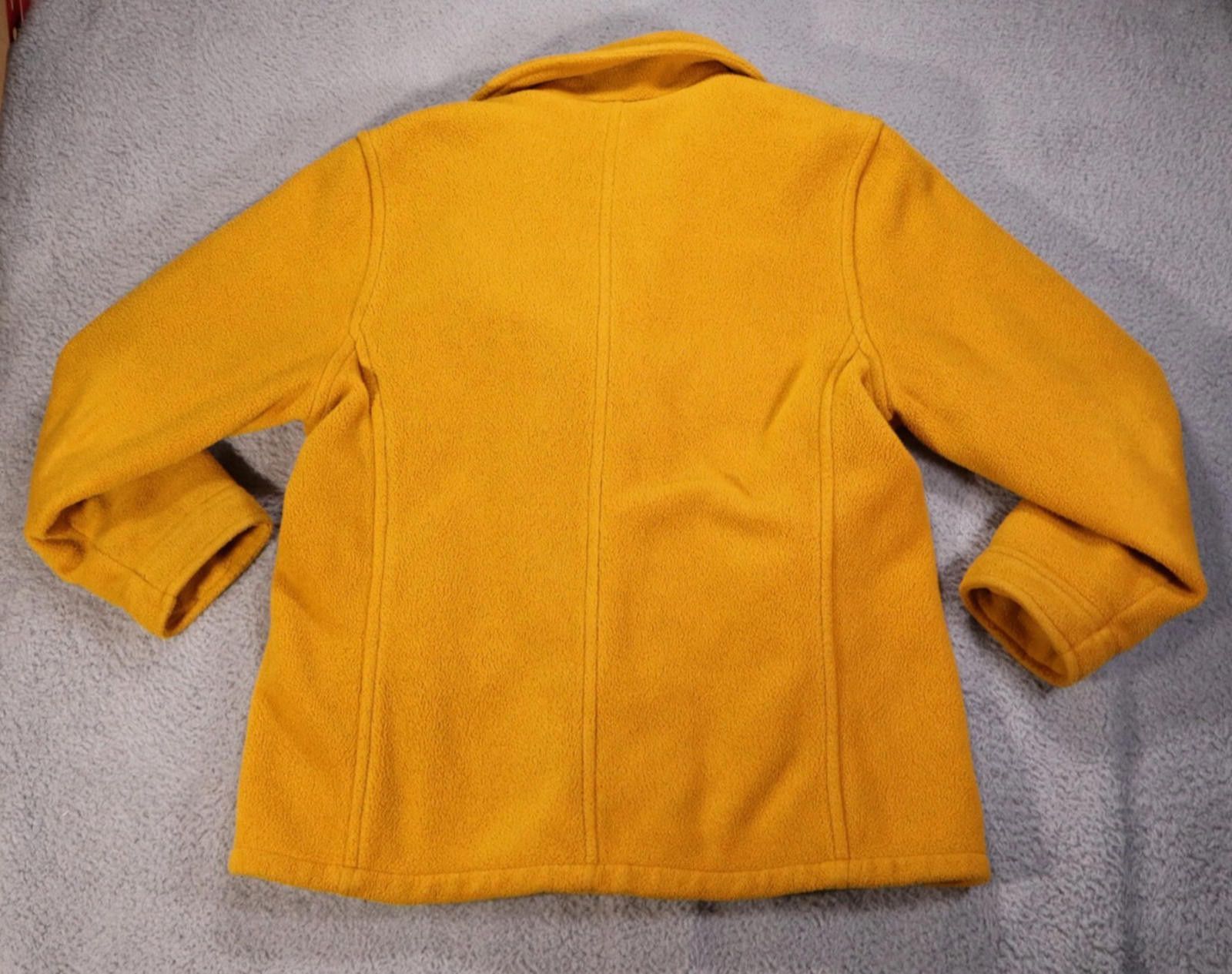 L.L. Bean Women’s L.L Bean Yellow Button Peacoat Thinsulate Medium Size M / US 6-8 / IT 42-44 - 8 Thumbnail
