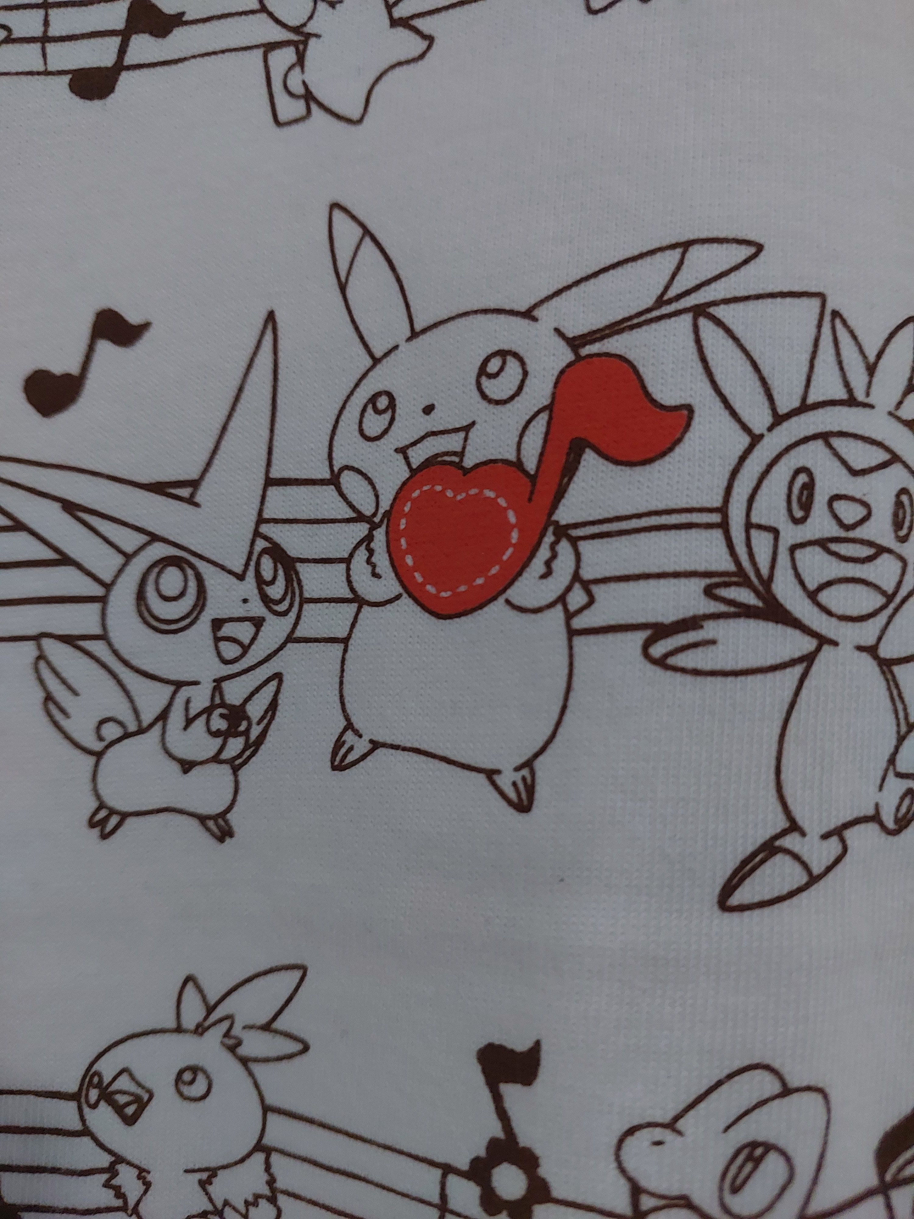 Anime × Pokemon × Vintage POKEMON ILLUSTRATION ANIME T-SHIRT Size US L / EU 52-54 / 3 - 9 Thumbnail