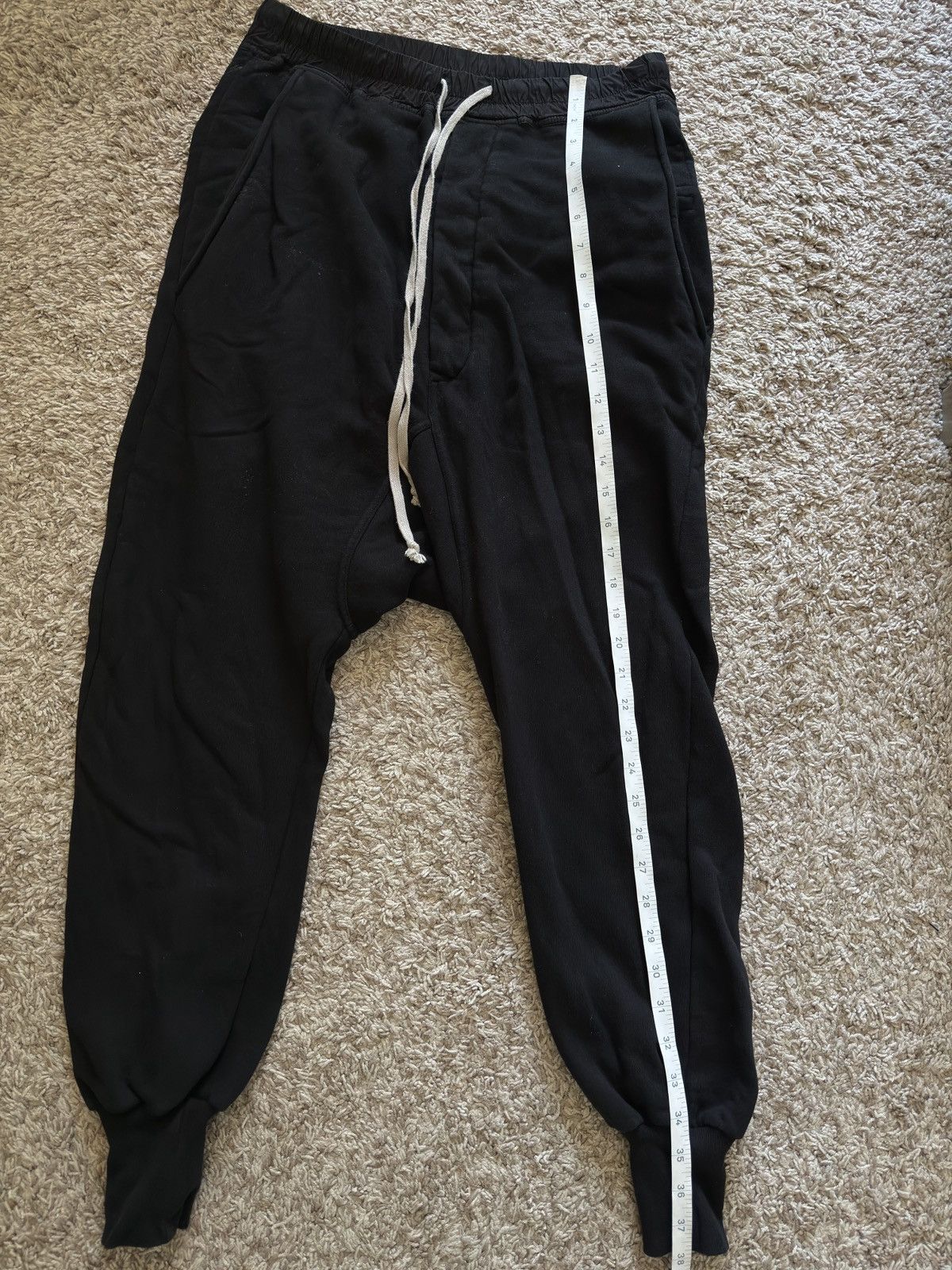 Rick Owens Felpa Prisoner Sweatpants Drkshdw Size US 29 - 4 Thumbnail