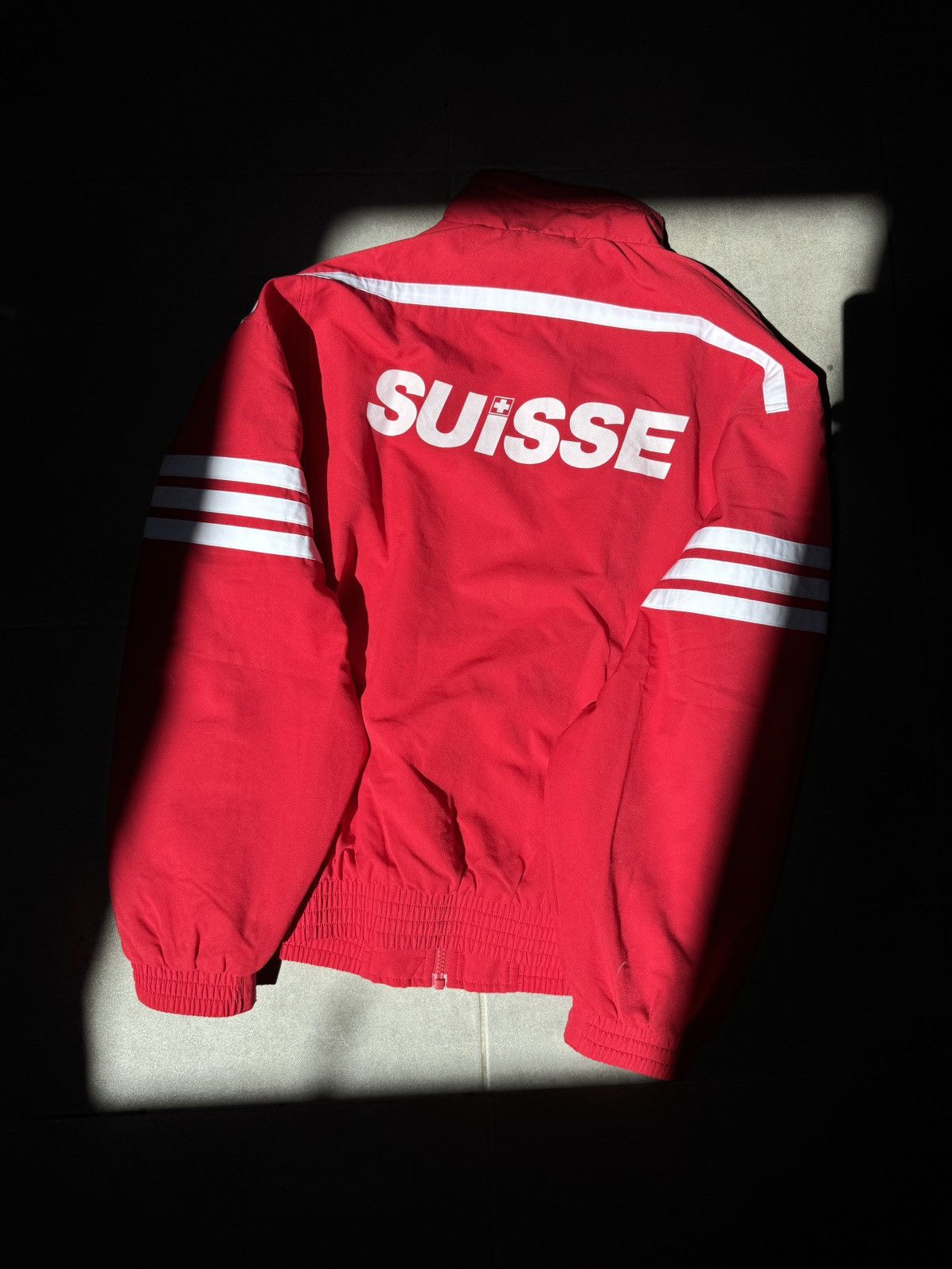 Adidas × Vintage Adidas Suisse vintage red jacket 00’ Size US M / EU 48-50 / 2 - 1 Thumbnail