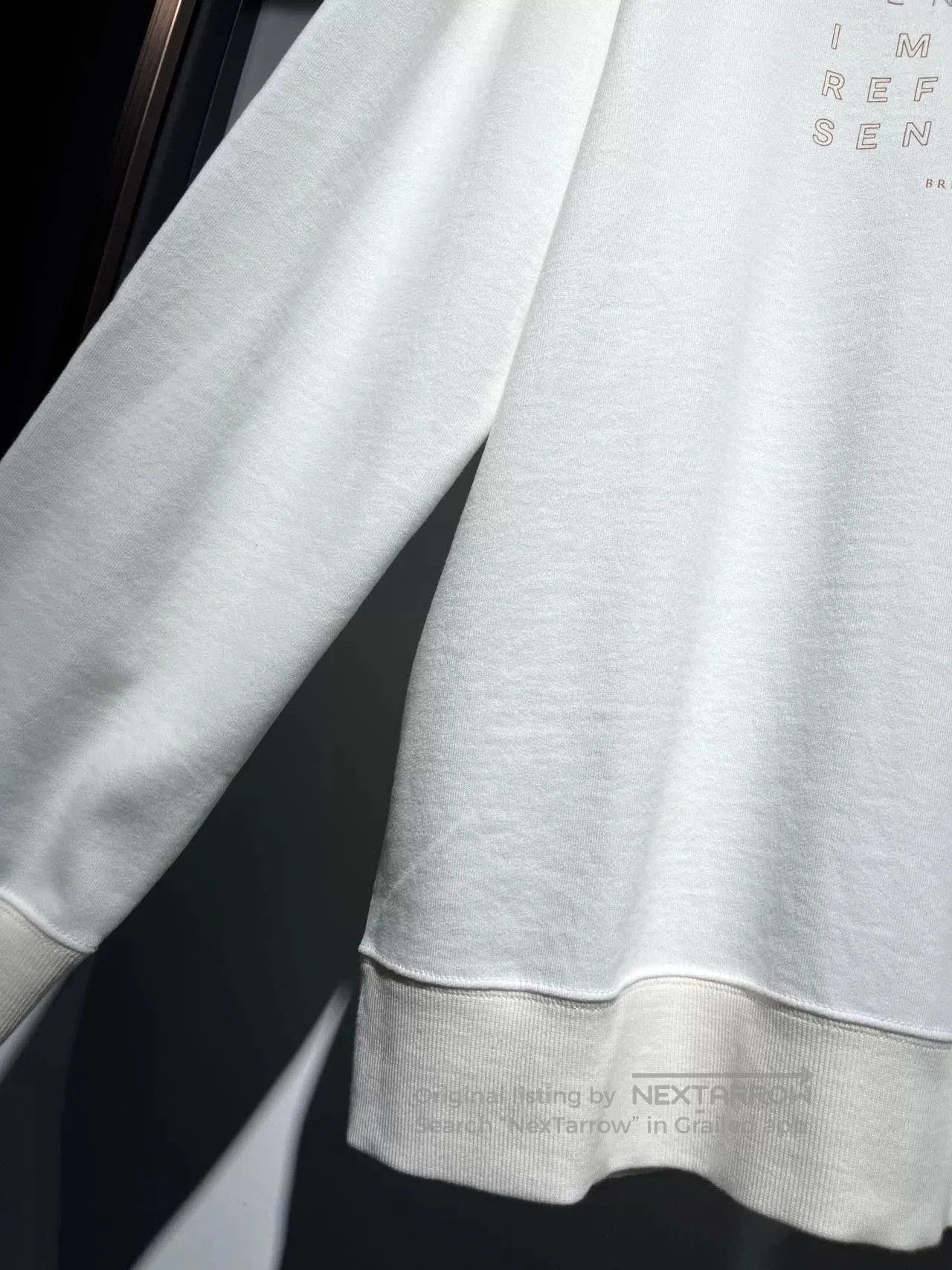 Brunello Cucinelli Brunello Cucinelli White Hoodie Sweatshirt. Size US S / EU 44-46 / 1 - 6 Thumbnail