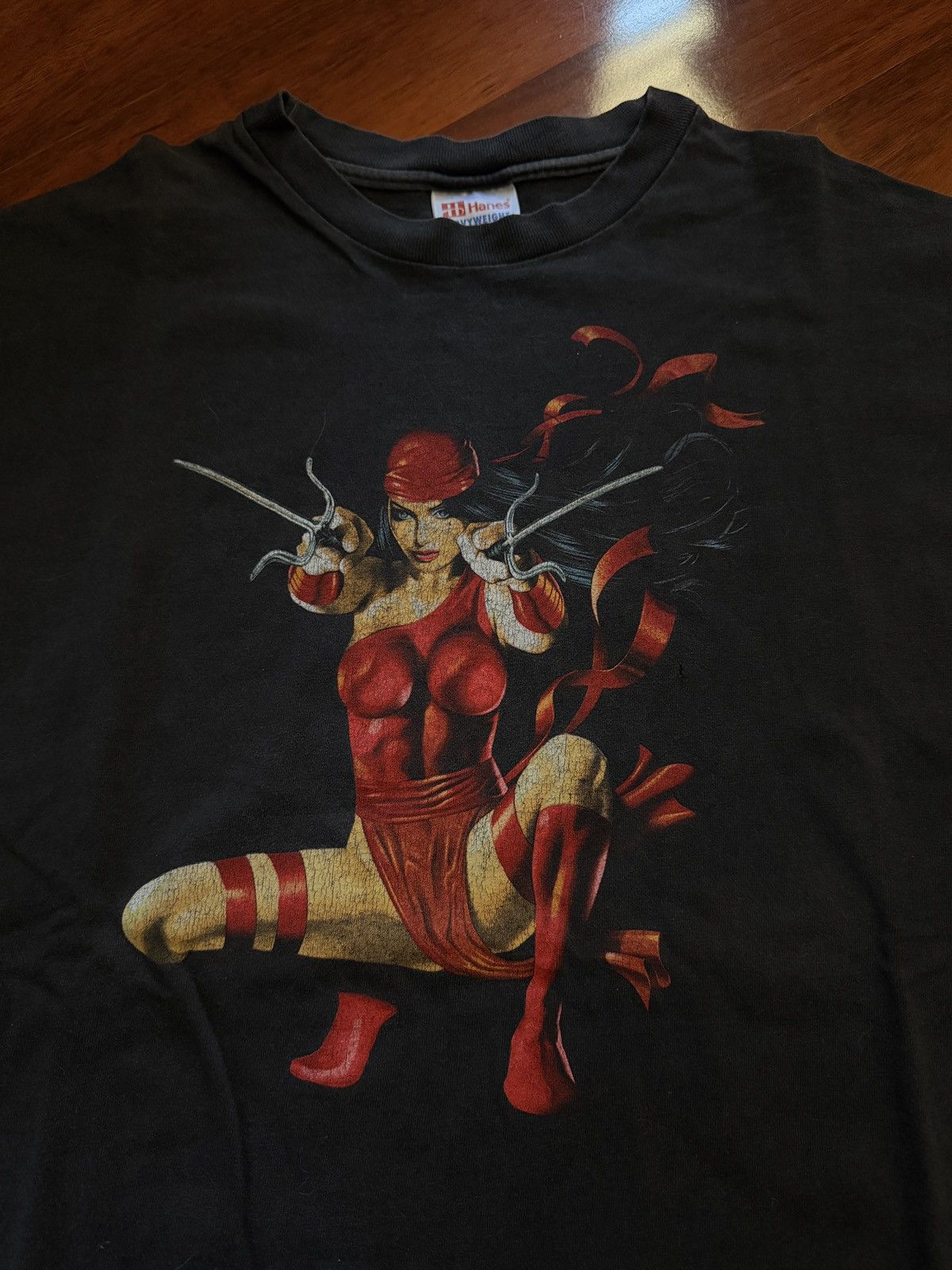 Marvel Comics ELEKTRA MARVEL 2001 VINTAGE TEE SHIRT XL Size US XL / EU 56 / 4 - 2 Thumbnail