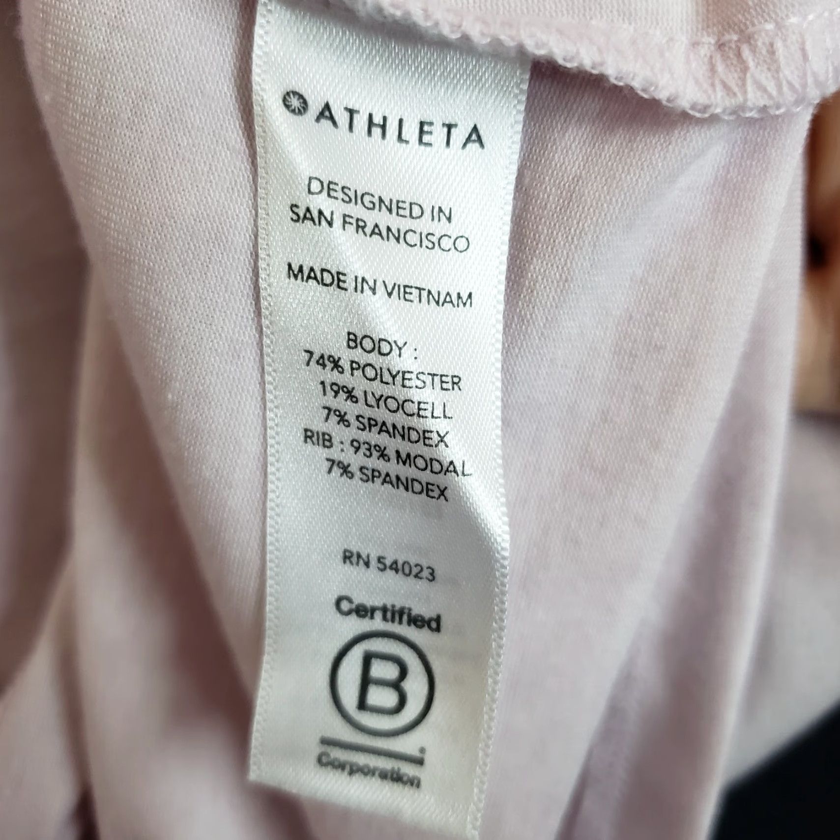 Athleta Athleta Womens Essence Groove Top XSP Pink Long Sleeve Pullover Activewear Shirt Size XS / US 0-2 / IT 36-38 - 7 Thumbnail