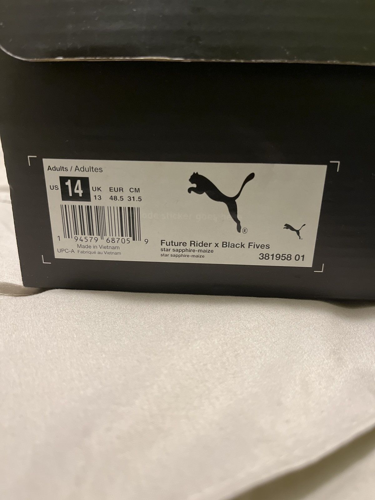 Puma Puma Future Rider x Black Fives Size US 14 / EU 47 - 7 Thumbnail