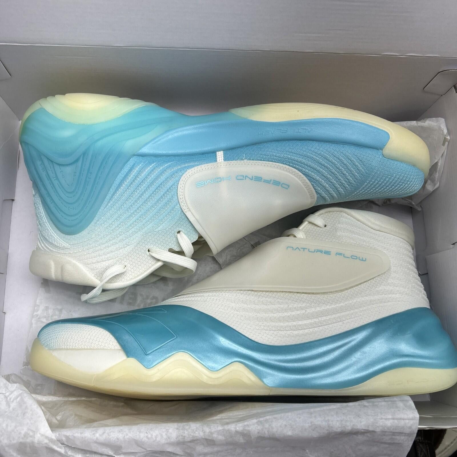 Anti Social Social Club ANTA KAI 1 Kyrie Irving Ice Blue Sz.15 Home Basketball Shoes Size US 15 / EU 48 - 1 Thumbnail