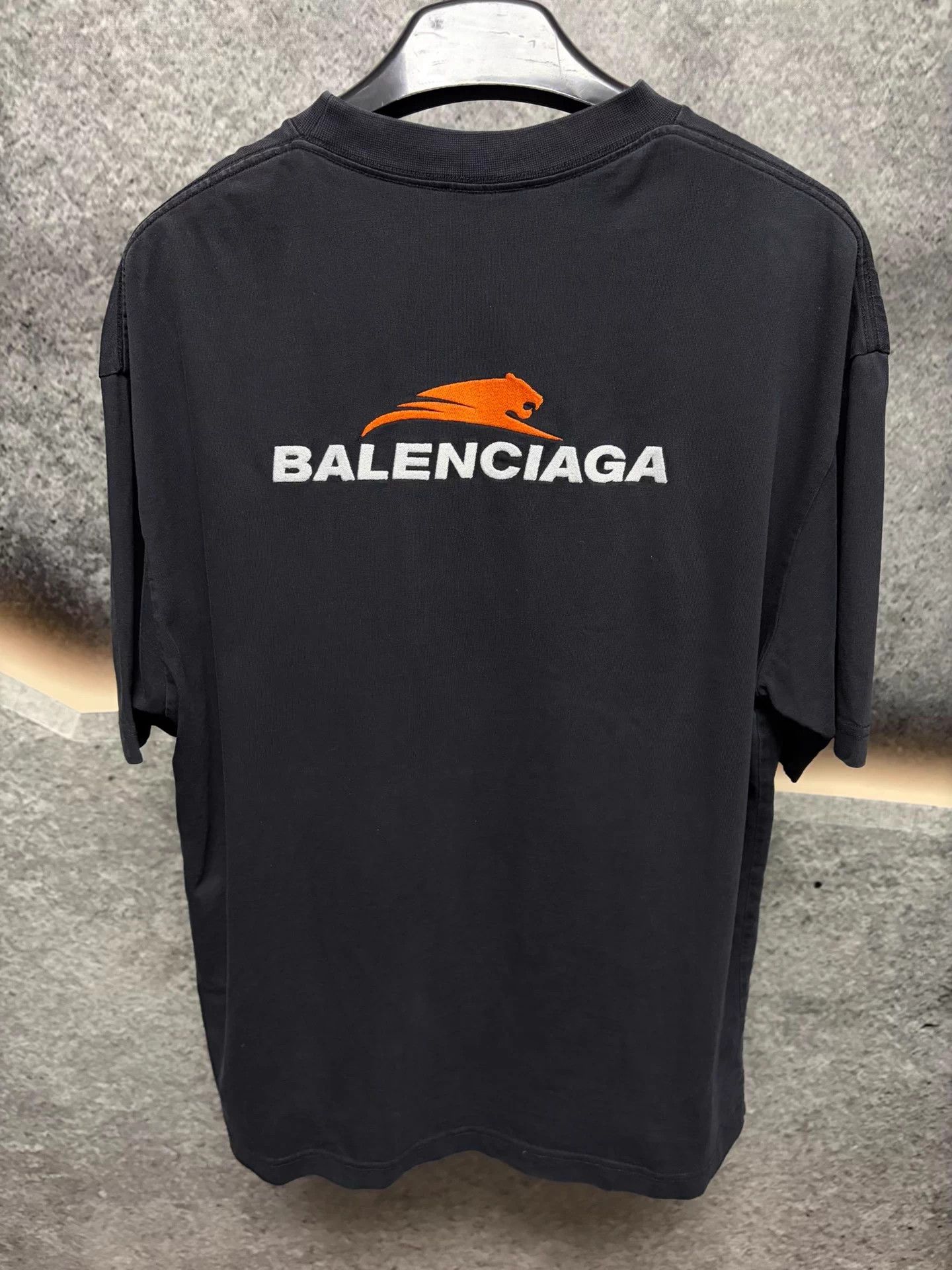Balenciaga Balenciaga M Black Short Sleeve T-shirt Size US M / EU 48-50 / 2 - 2 Thumbnail