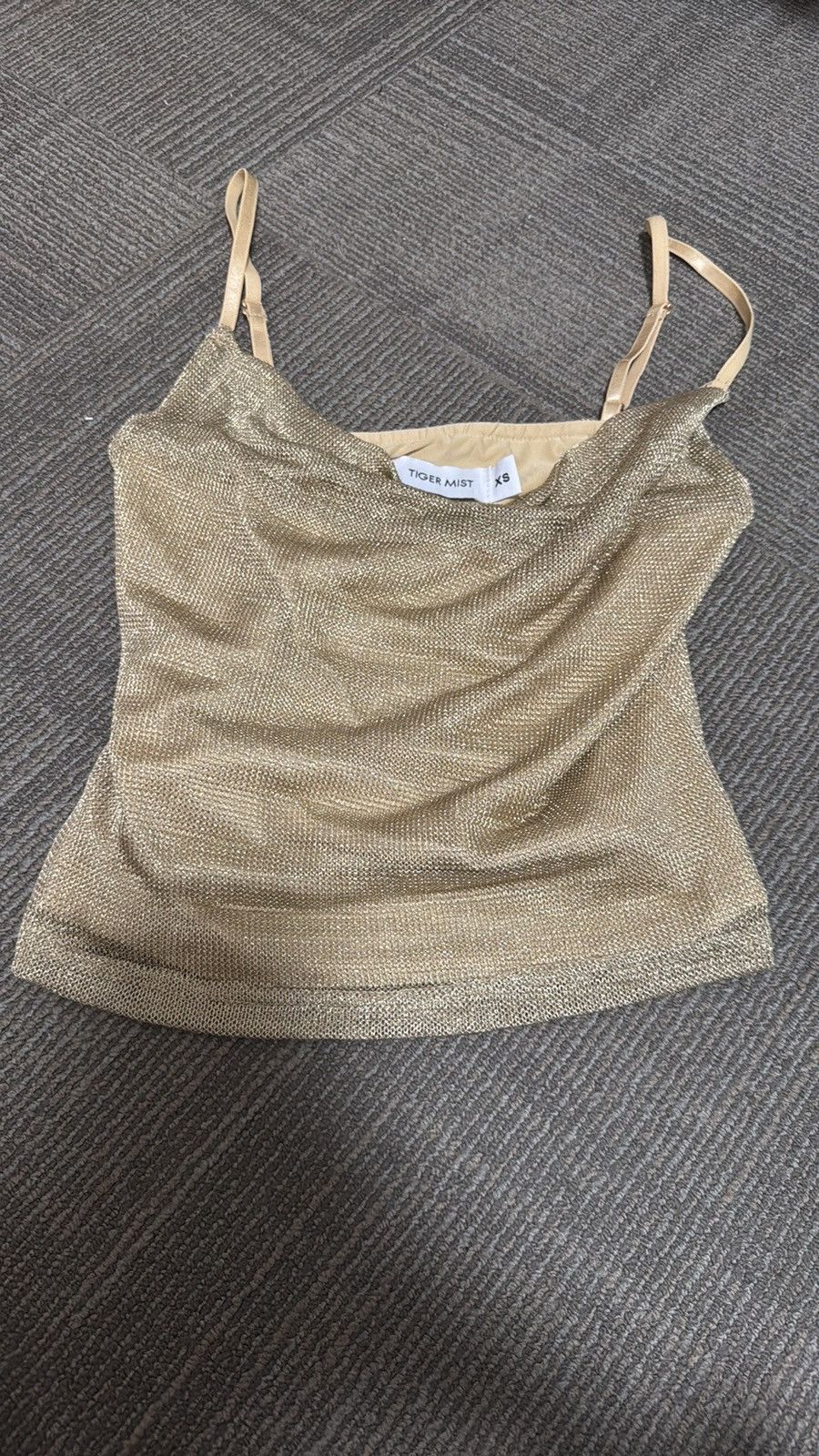 Other Gold Shimmer Women's Top Size XS / US 0-2 / IT 36-38 - 5 Thumbnail