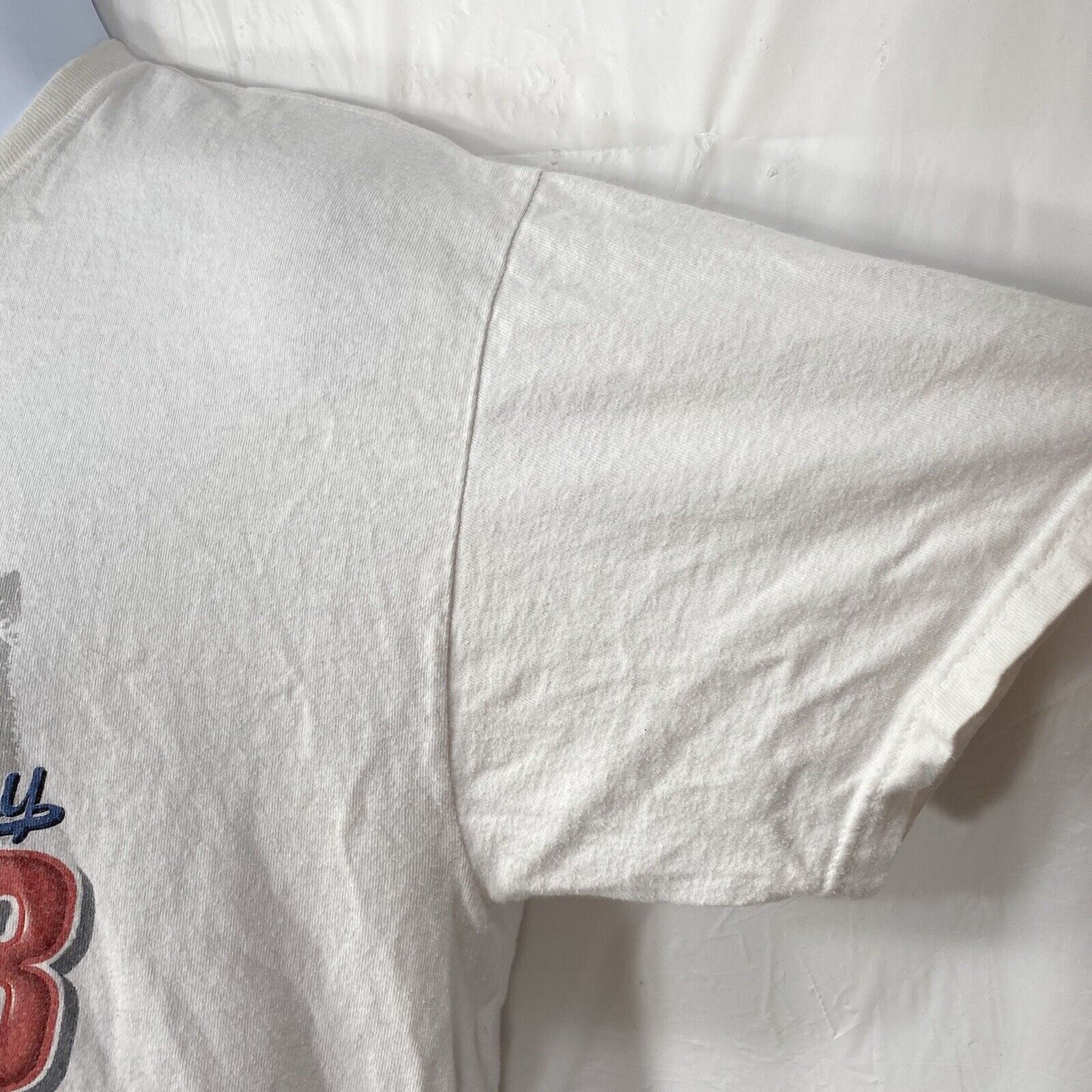 Disney Disney Large Mickey Mouse Short Sleeve White Graphic T Shirt Size US L / EU 52-54 / 3 - 5 Thumbnail