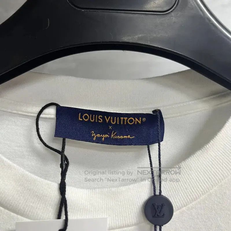 Louis Vuitton Louis Vuitton Men's White Cotton T-Shirt . Size US L / EU 52-54 / 3 - 2 Thumbnail