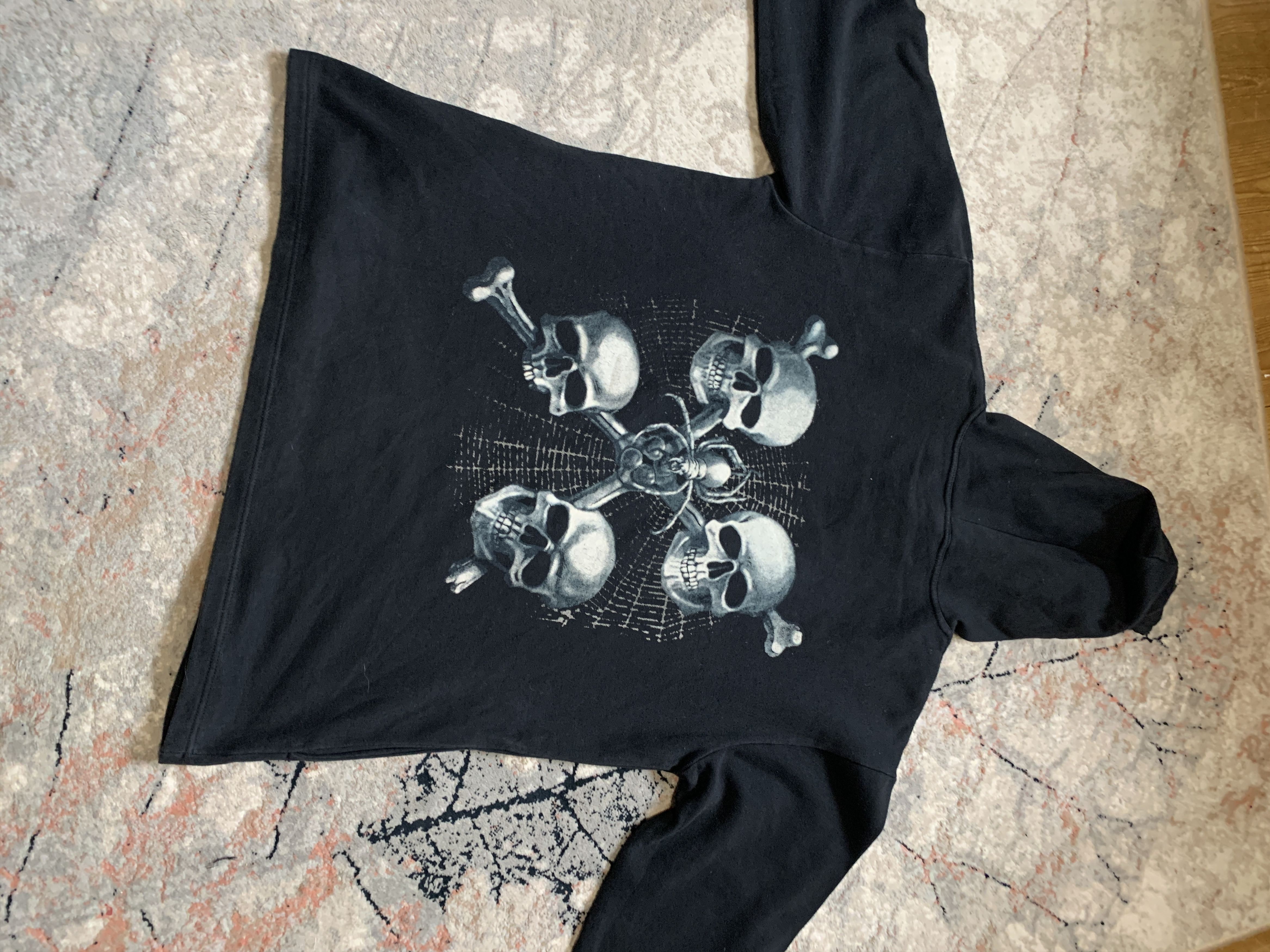 Other Vintage Skull Hoodie Size US XL / EU 56 / 4 - 9 Thumbnail