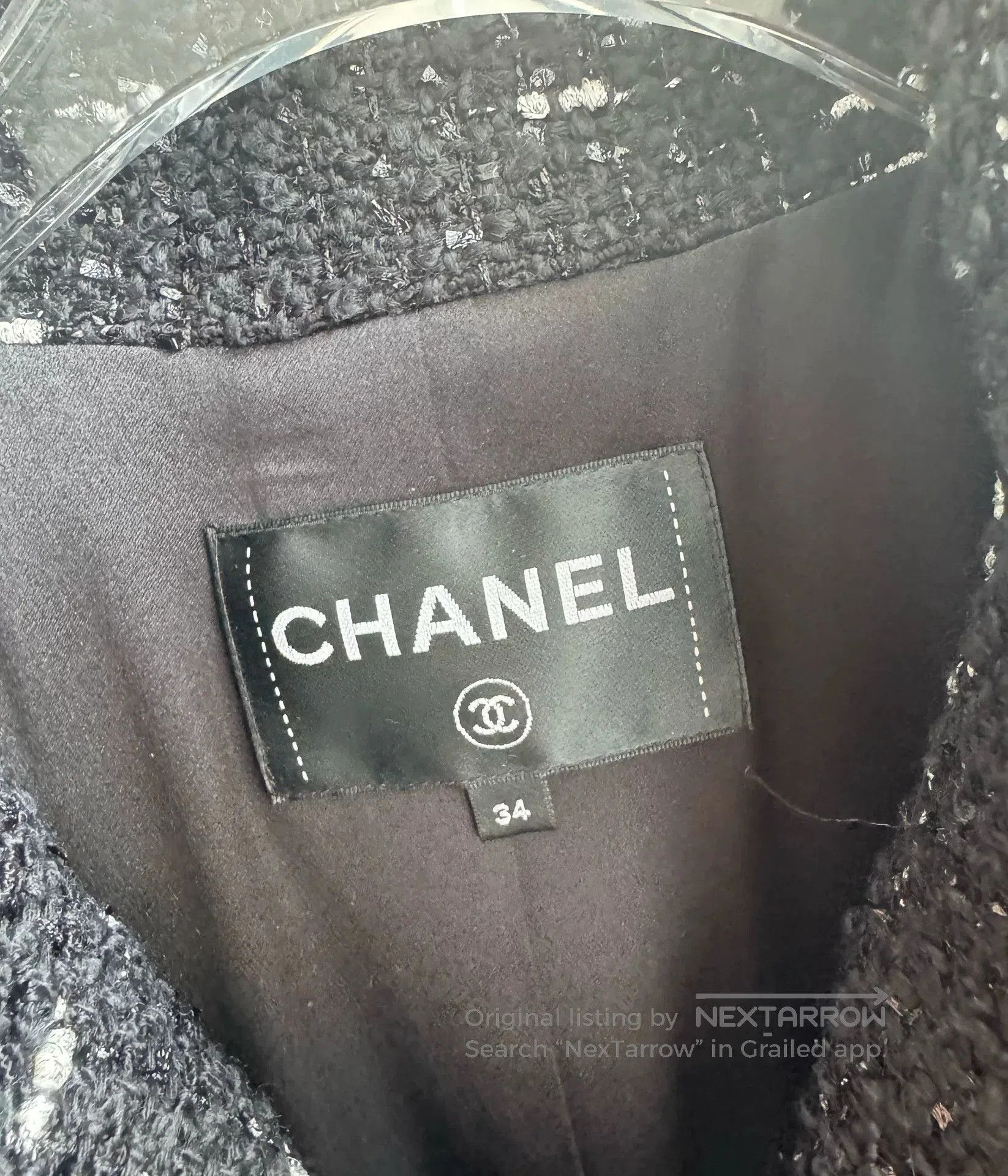 Chanel Chanel 18K Forest Tweed Jacket. Size XXS / US 00 / IT 34 - 4 Thumbnail
