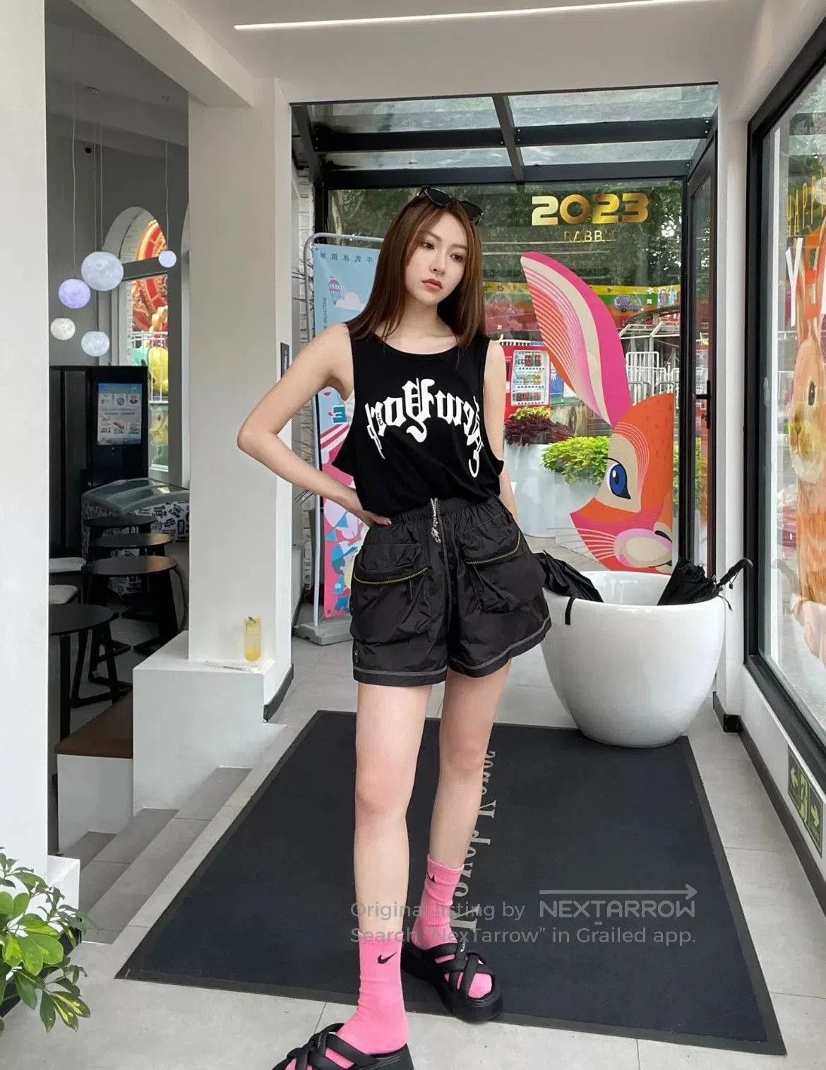 Prada Prada Triangle Logo Shorts. Size 35" - 8 Thumbnail