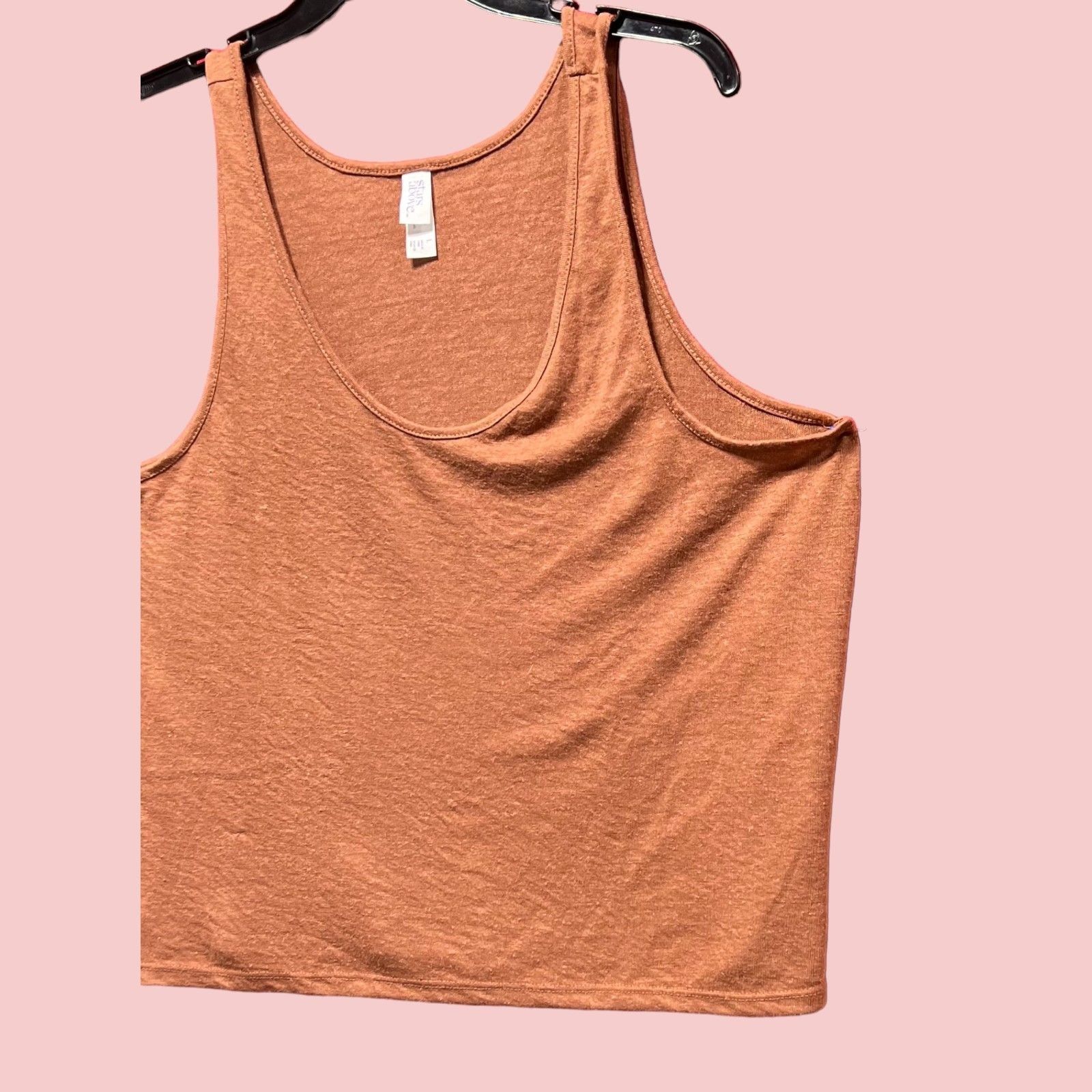 Other Stra Above - Women's Slot Knit Tank Top - Brown - Large Size L / US 10 / IT 46 - 15 Thumbnail