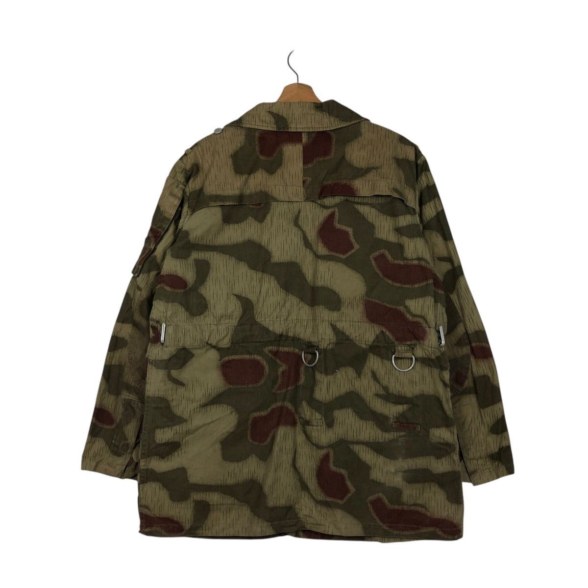 Vintage 🔥VTG 60’s GERMANY BGS SUMPFMUSTER CAMOUFLAGE PATTERN JACKET Size US M / EU 48-50 / 2 - 10 Thumbnail