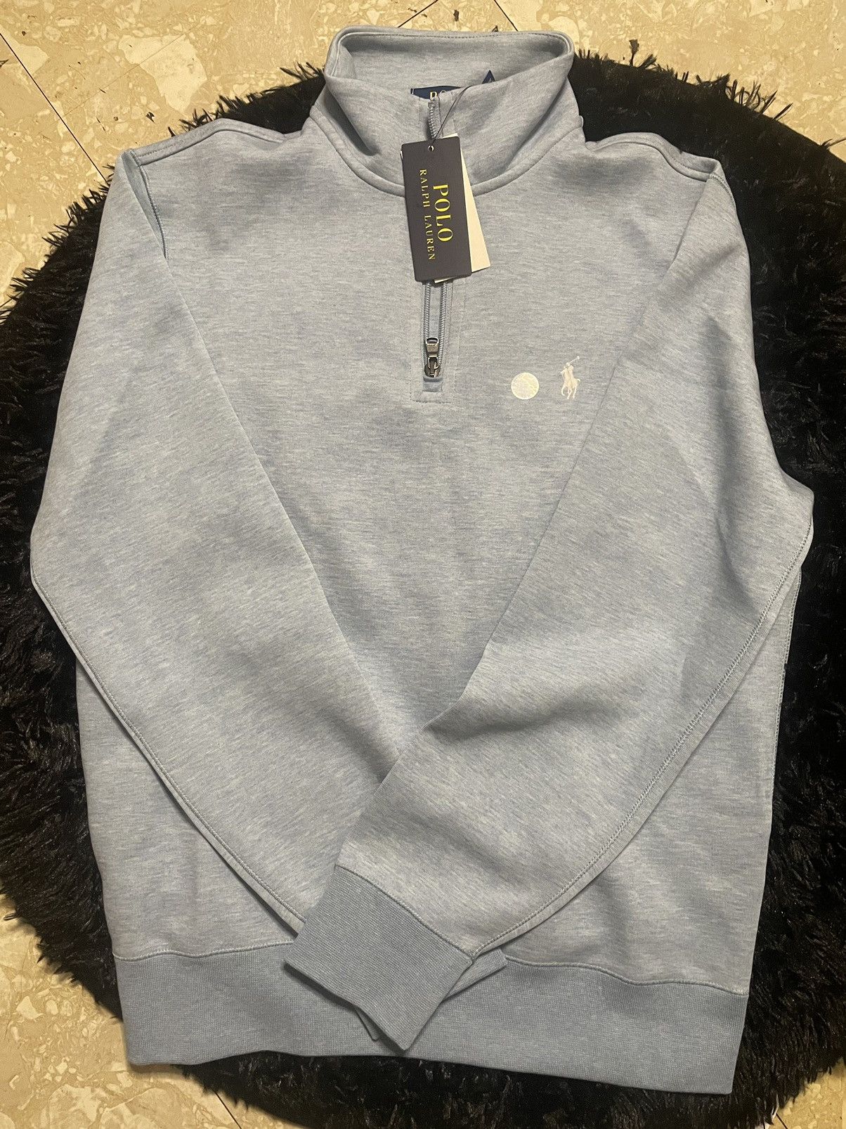 Polo Ralph Lauren POLO RALPH LAUREN ESTATE RIB QUARTER ZIP PULLOVER Size US S / EU 44-46 / 1 - 4 Thumbnail