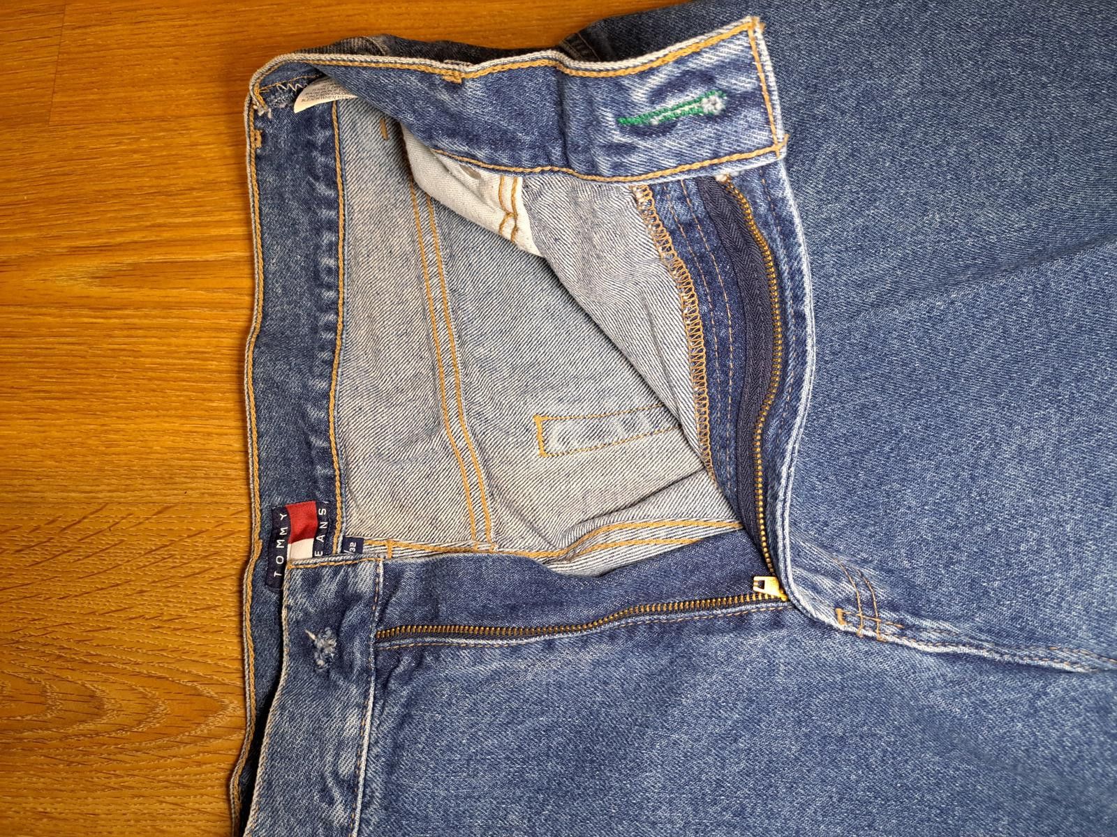 Tommy Hilfiger VINTAGE Tommy Hilfiger Denim Jeans Mens 38x32 Blue Cotton Size US 38 / EU 54 - 6 Thumbnail