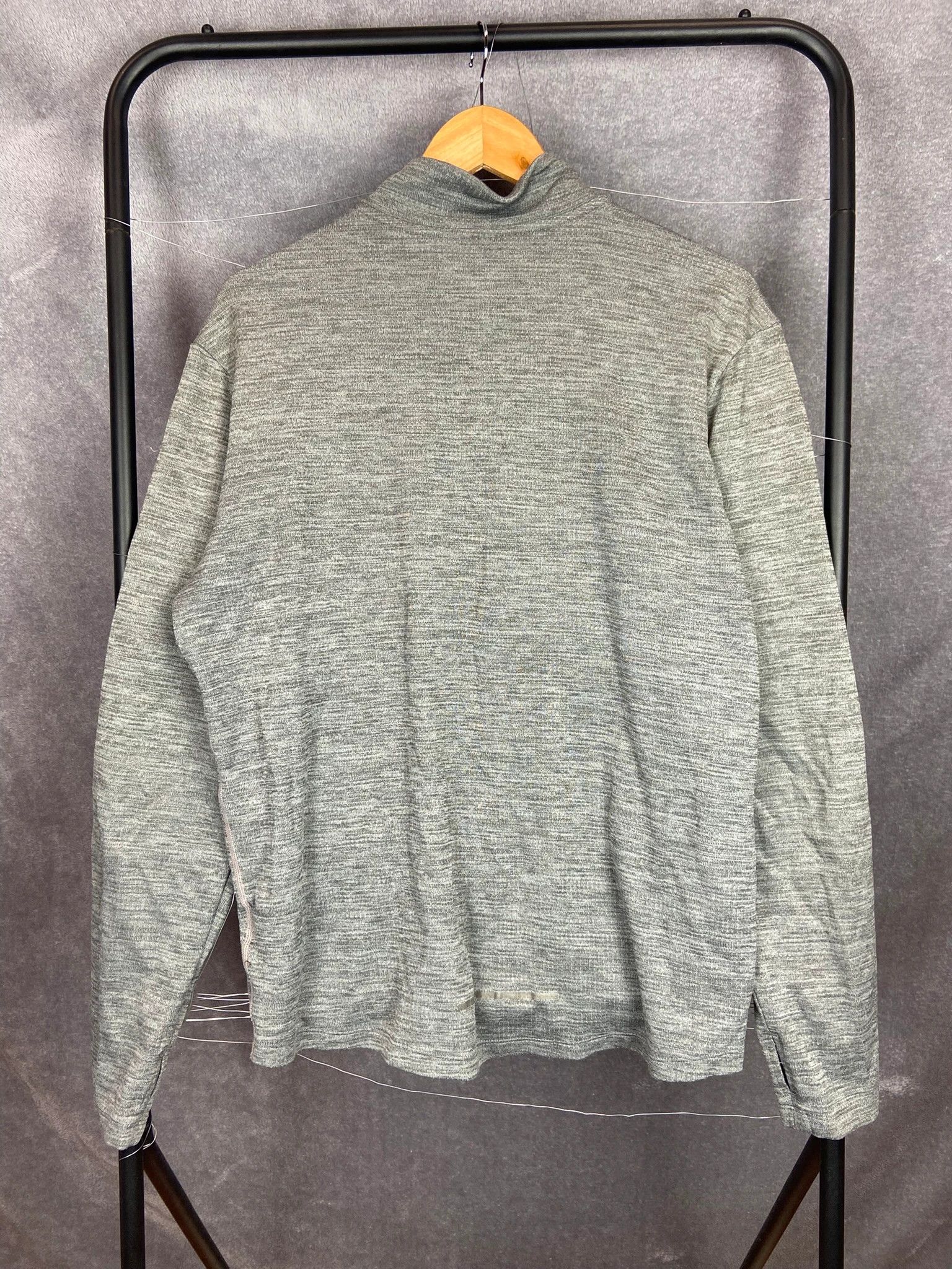 Nike Nike Dri-Fit Grey Quarter-Zip Longsleeve M | Athletic T Size US M / EU 48-50 / 2 - 4 Thumbnail