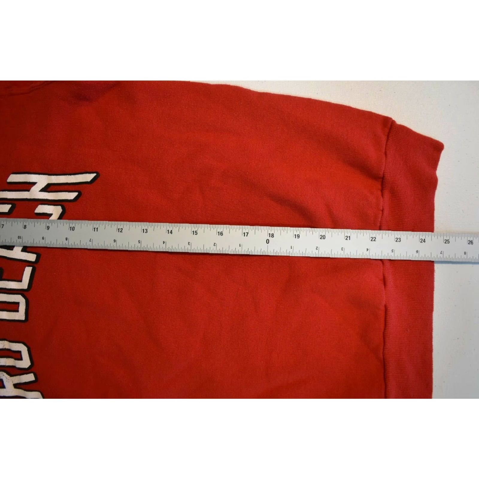 Russell Athletic VINTAGE Russell Athletic Sweatshirt Red USA Florida Vero Beach Cotton Crew Neck Long Sleeve Unisex Adults S Graphic Print Pullover Size US S / EU 44-46 / 1 - 7 Thumbnail