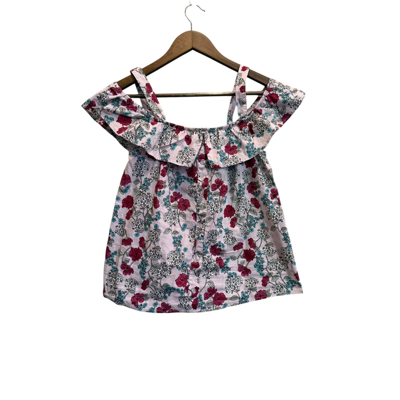 Other No Comment Lavender Floral Top Size Medium Size M / US 6-8 / IT 42-44 - 2 Thumbnail