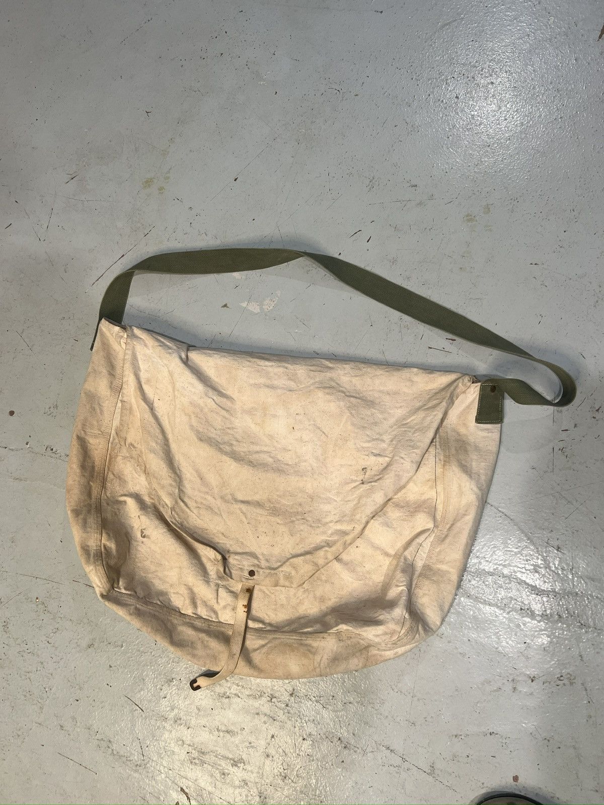 Vintage 1940s stenciled mail messenger bag hirsch weis Size ONE SIZE - 5 Thumbnail