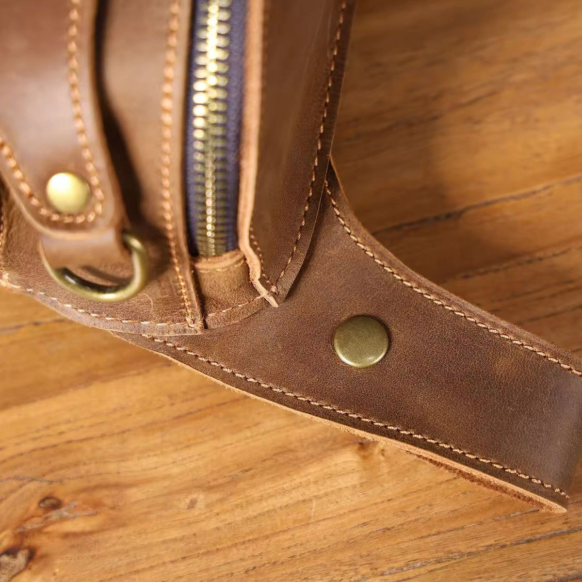 Leather Genuine Leather Clutch Bag Size ONE SIZE - 5 Thumbnail