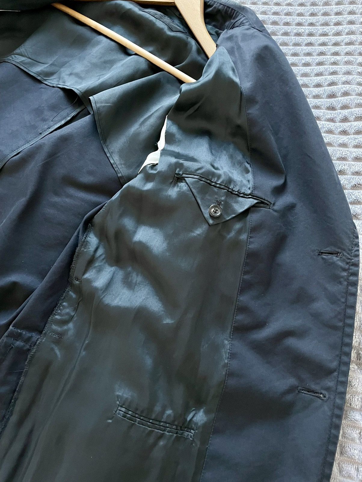 Prada Prada Milano Lightweight Long Coat Jacket Size XL/54-56 Size US XL / EU 56 / 4 - 7 Thumbnail