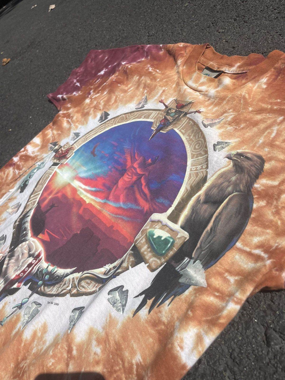 Liquid Blue Vintage Liquid Blue Canyon sunset Native American t Shirt Size US L / EU 52-54 / 3 - 4 Thumbnail