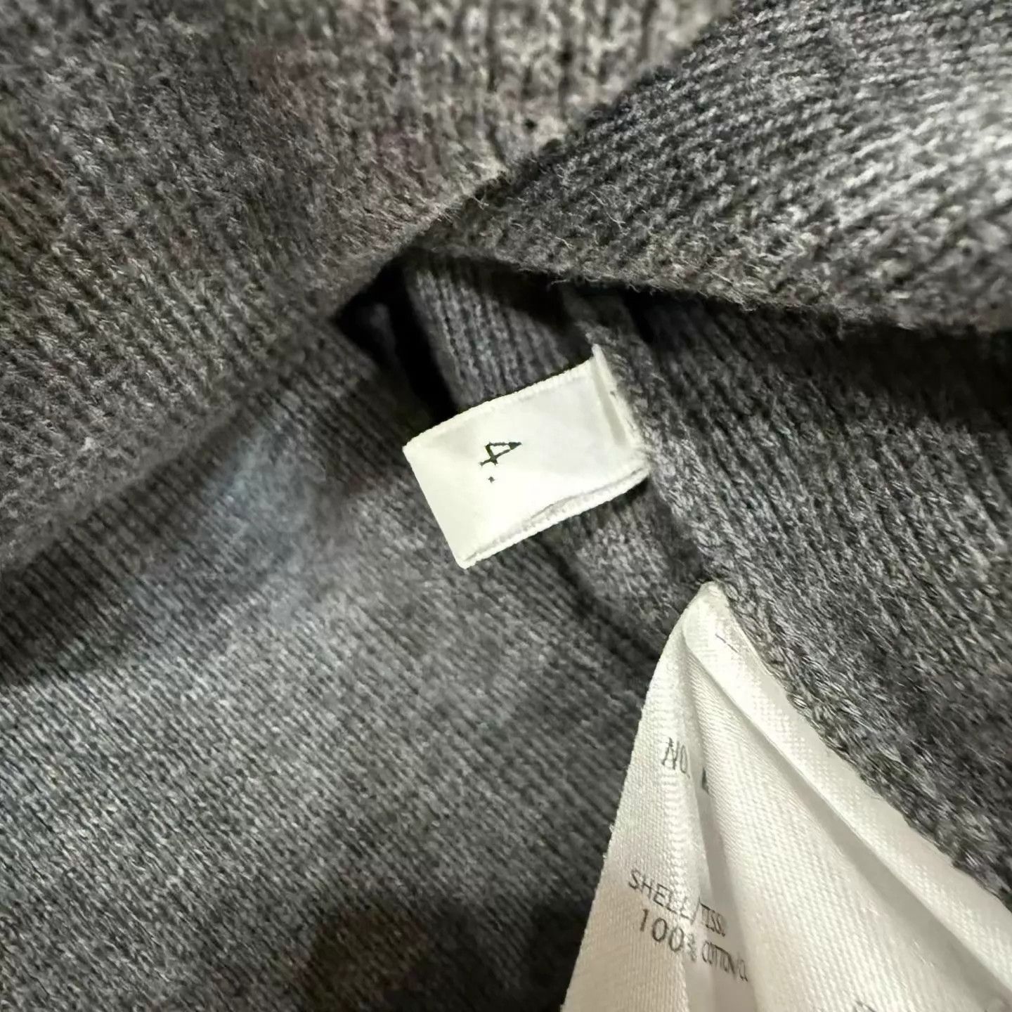 Thom Browne THOM BROWNE 4-Bar Gray Crewneck Sweater Size 4 Size US XL / EU 56 / 4 - 4 Thumbnail