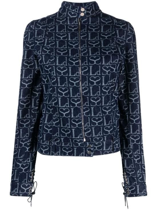 Ludovic De Saint Sernin LUDOVIC DE SAINT SERNIN Women Jackets JK001UDEN002 INDIGO Blue Size S / US 4 / IT 40 - 1 Thumbnail