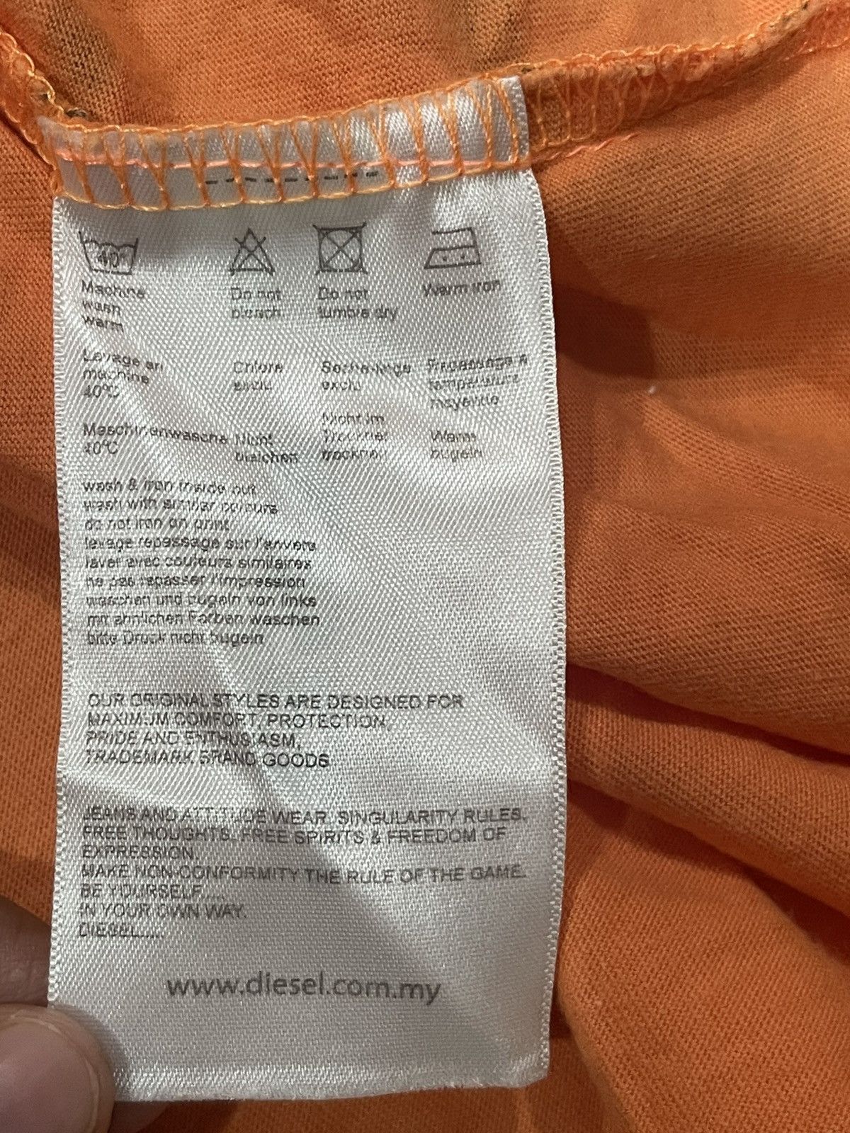 Diesel Diesel Tshirt Size US L / EU 52-54 / 3 - 4 Thumbnail