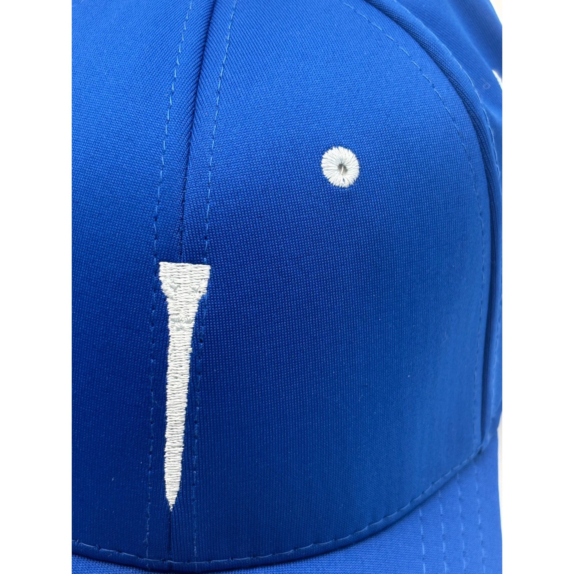 Other Pukka Tee-Embroidered, Stretch Fit Golf Cap/ Hat, Blue, Sz Size ONE SIZE - 7 Thumbnail
