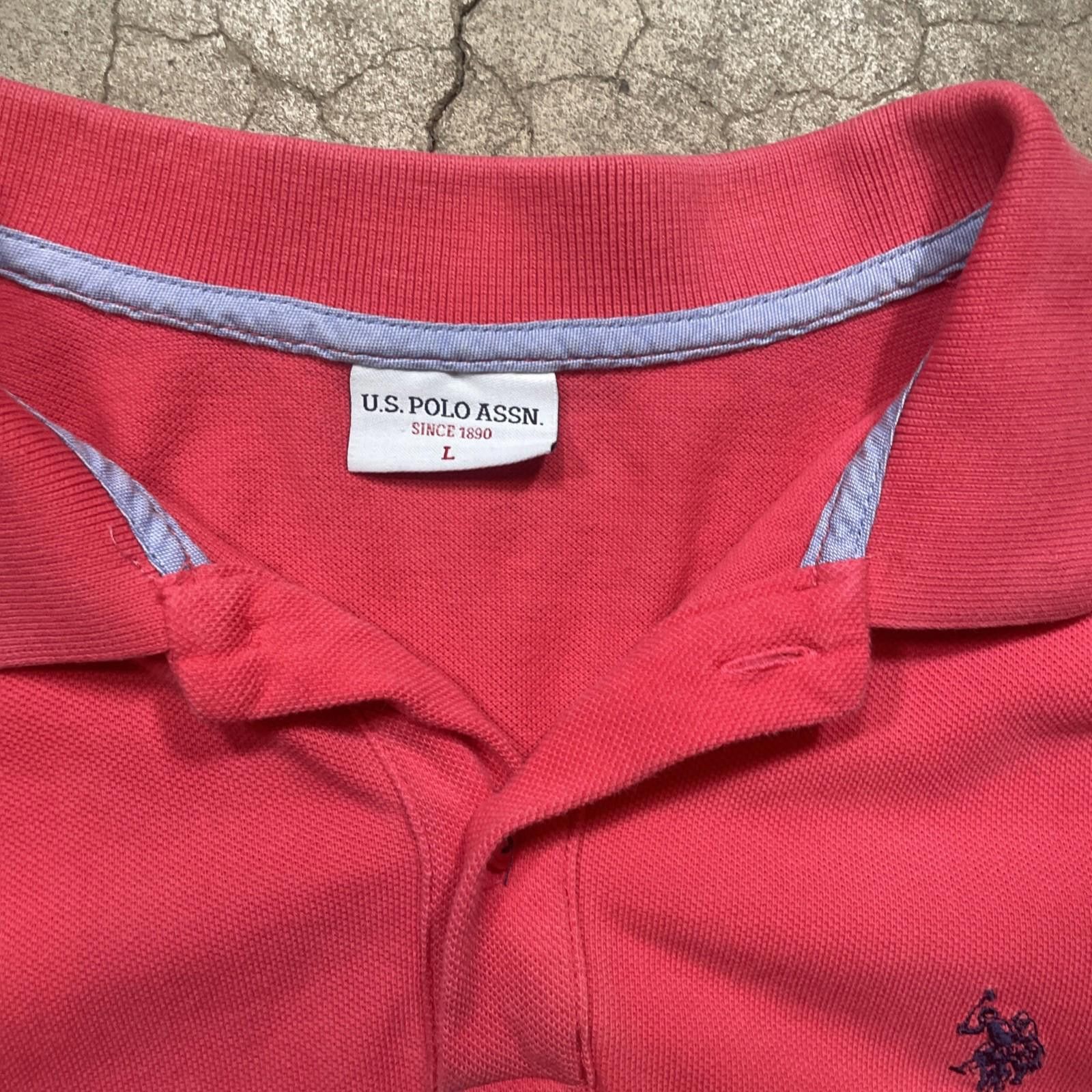 Polo Ralph Lauren Polo Ralph Lauren Pink Short Sleeve Polo Shirt Men's Large Size US L / EU 52-54 / 3 - 6 Thumbnail