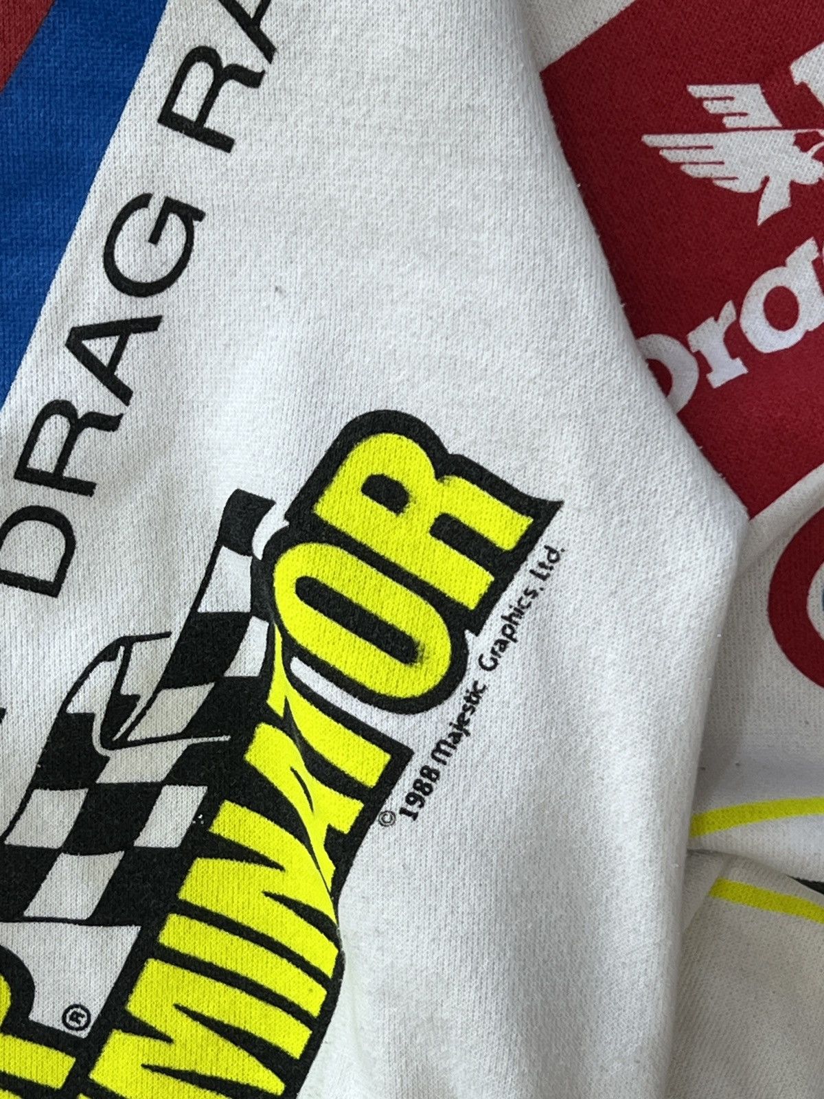 NASCAR Vintage 1988 NHRA Championship Drag Racing Crewneck Large Size US L / EU 52-54 / 3 - 7 Thumbnail