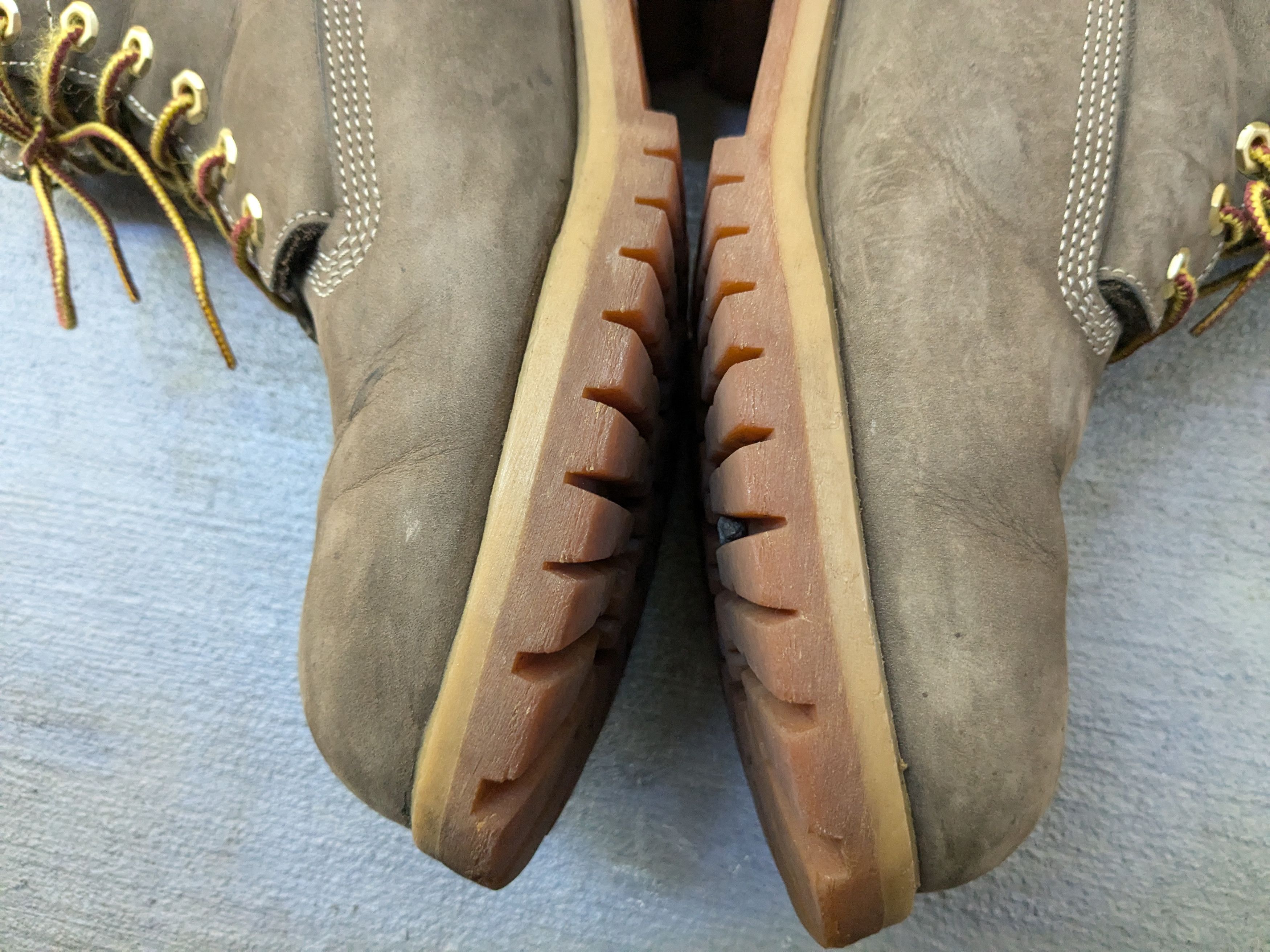 Timberland Timberland Boots Brown 11.5 Suede Leather Wheat Rubber Size US 11.5 / EU 44-45 - 12 Thumbnail