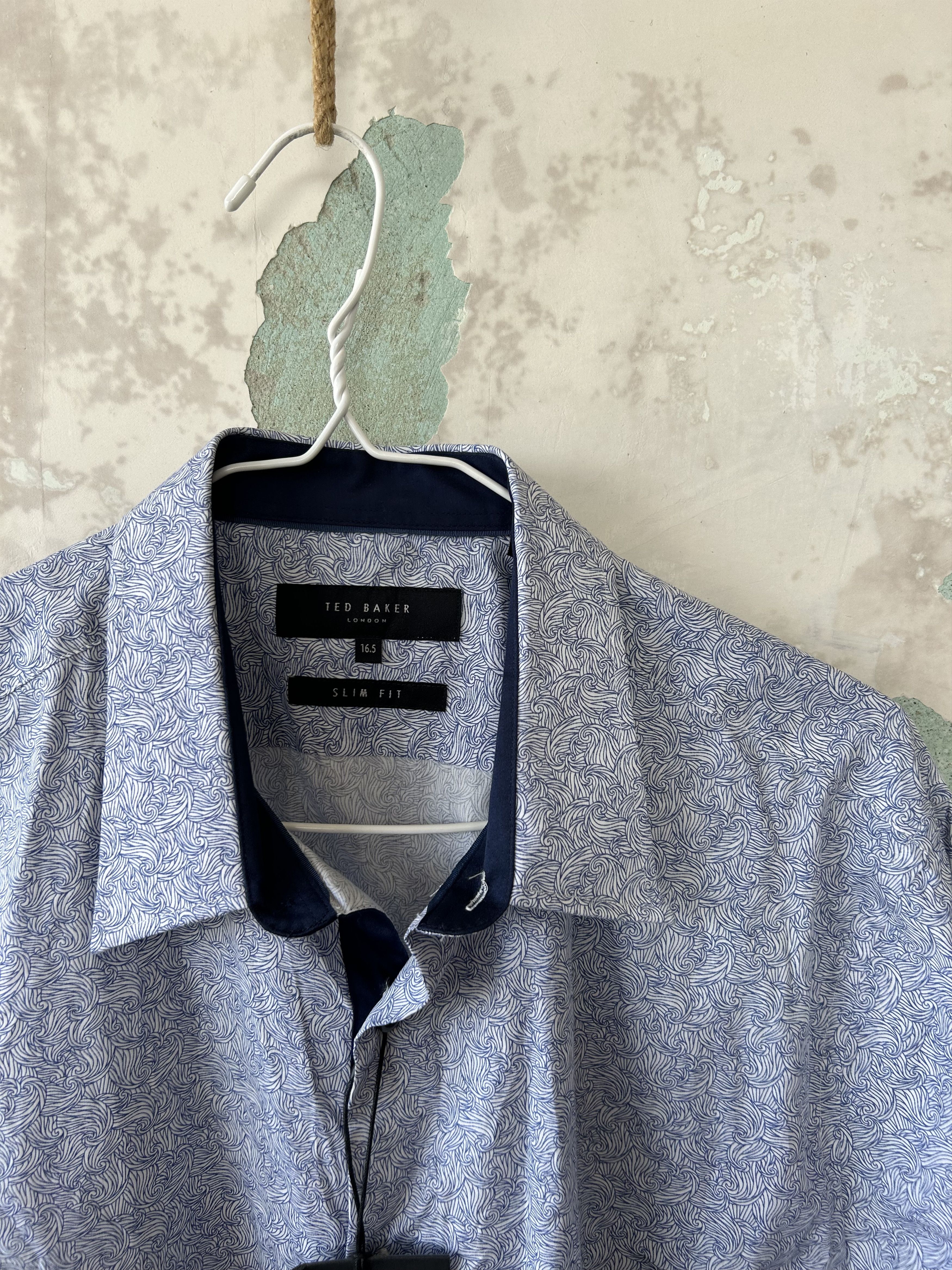 Ted Baker TED BAKER Men's Shirt Longsleeve Size US L / EU 52-54 / 3 - 5 Thumbnail