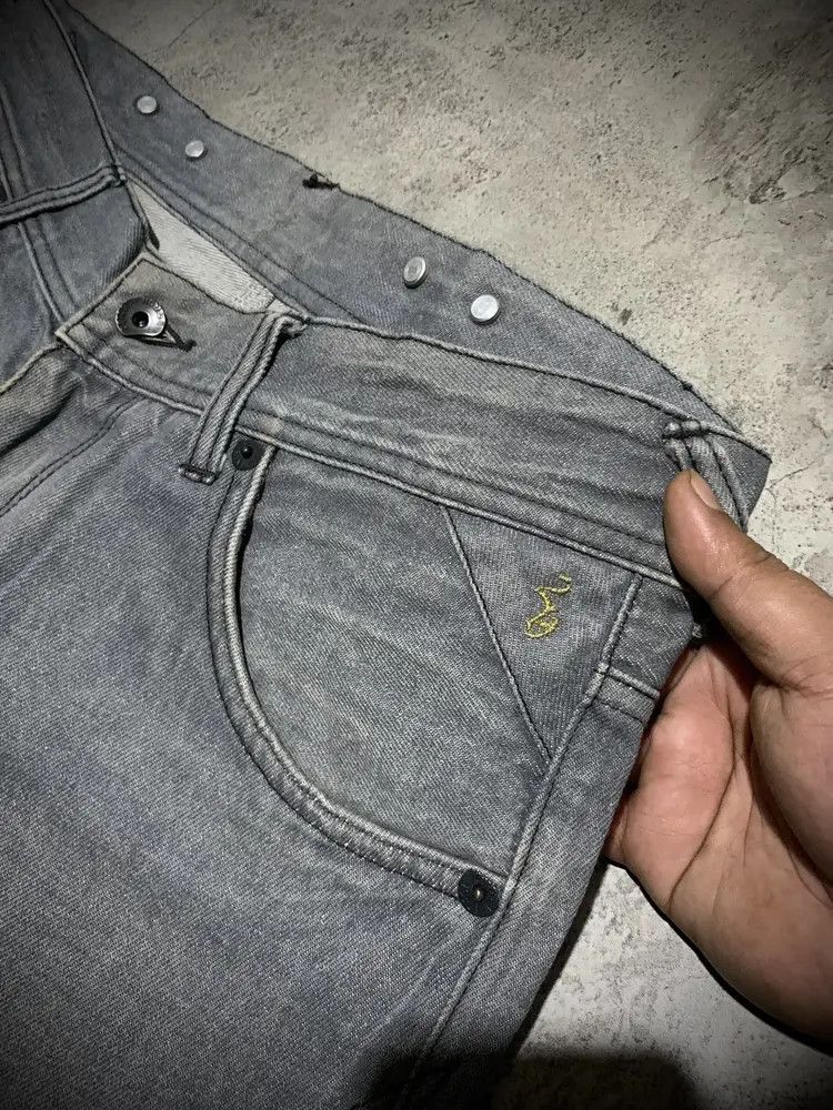291295=Homme 291295 Homme leather cowhide park baggy jeans Size US 33 - 9 Thumbnail