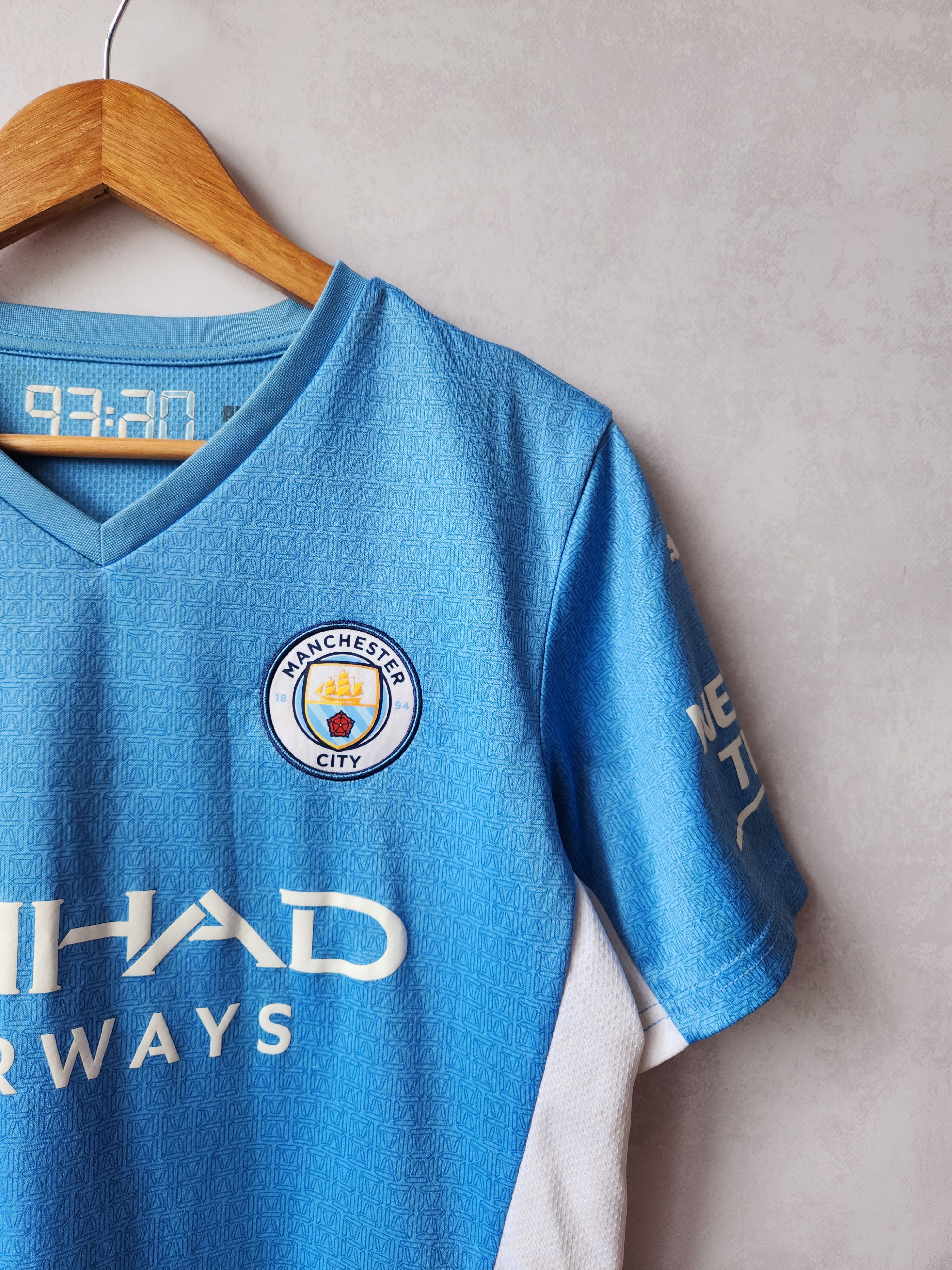 Puma × Vintage 2017-2018 Manchester City Raheem Sterling Puma Jersey Size US L / EU 52-54 / 3 - 3 Thumbnail