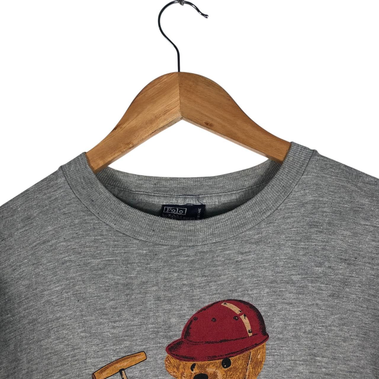 Polo Ralph Lauren Vintage Polo Ralph Laurent Polo Bear T-Shirt Size US M / EU 48-50 / 2 - 2 Thumbnail