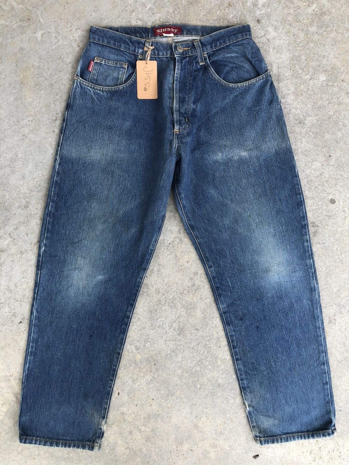 Stussy Stussy Baggy Jeans Distressed Jeans Size US 31 - 2 Thumbnail