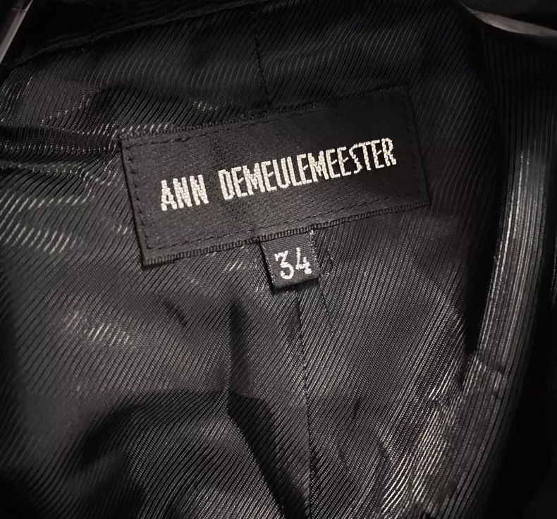 Ann Demeulemeester Ann Demeulemeester Ann demeulemeester Court buckle waistco Size US S / EU 44-46 / 1 - 6 Thumbnail