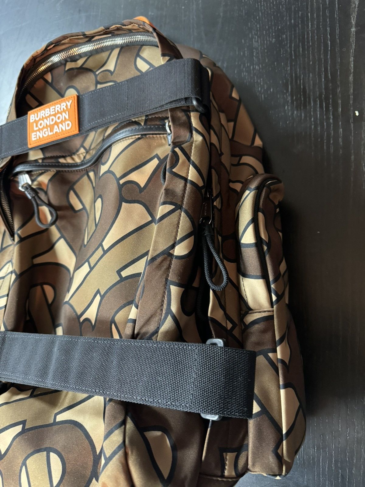 BURBERRY BACKPACK BROWN MONOGRAM