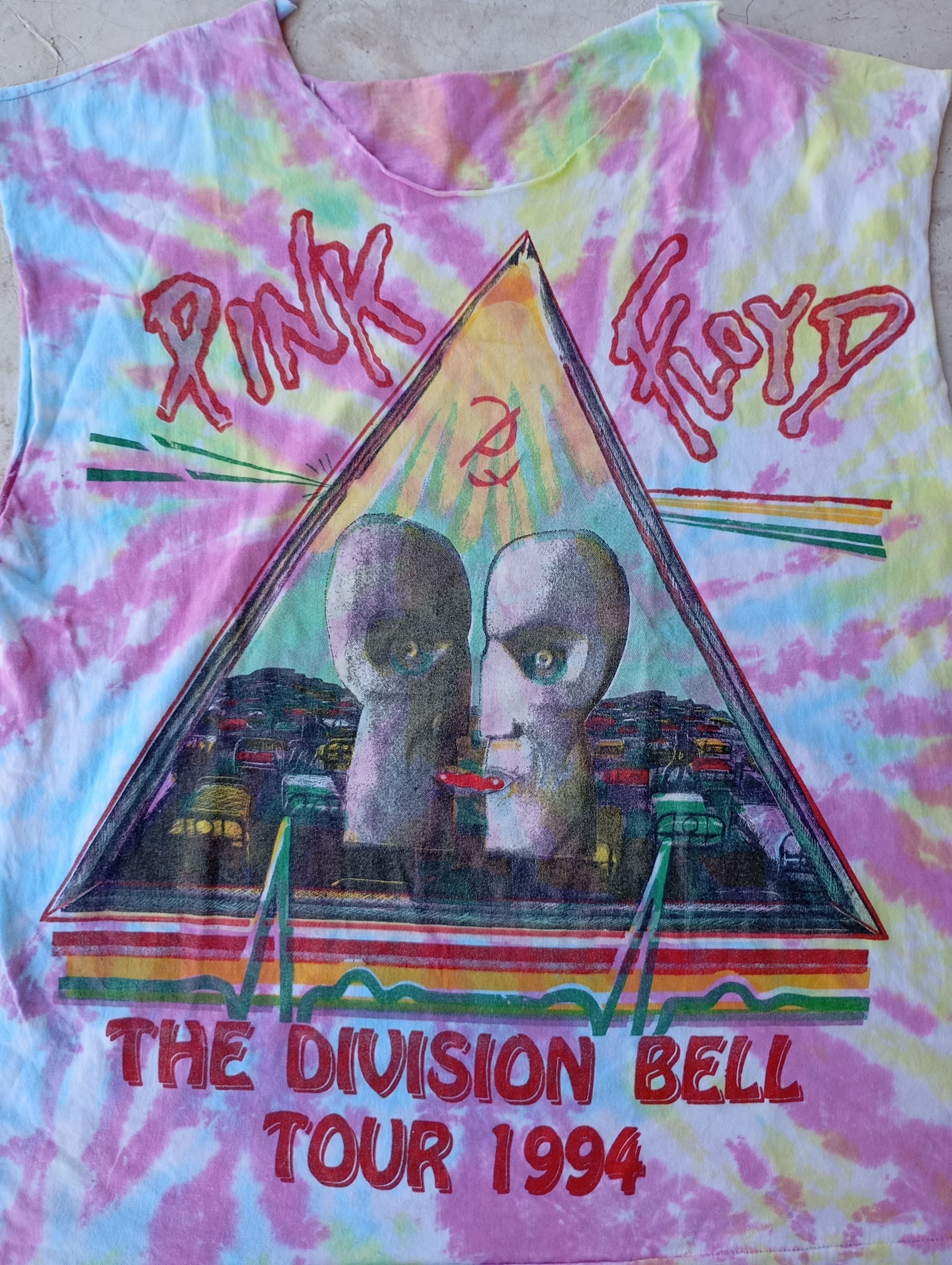 Band Tees × Vintage Vintage 1994 Pink Floyd t shirt Size US XL / EU 56 / 4 - 2 Thumbnail