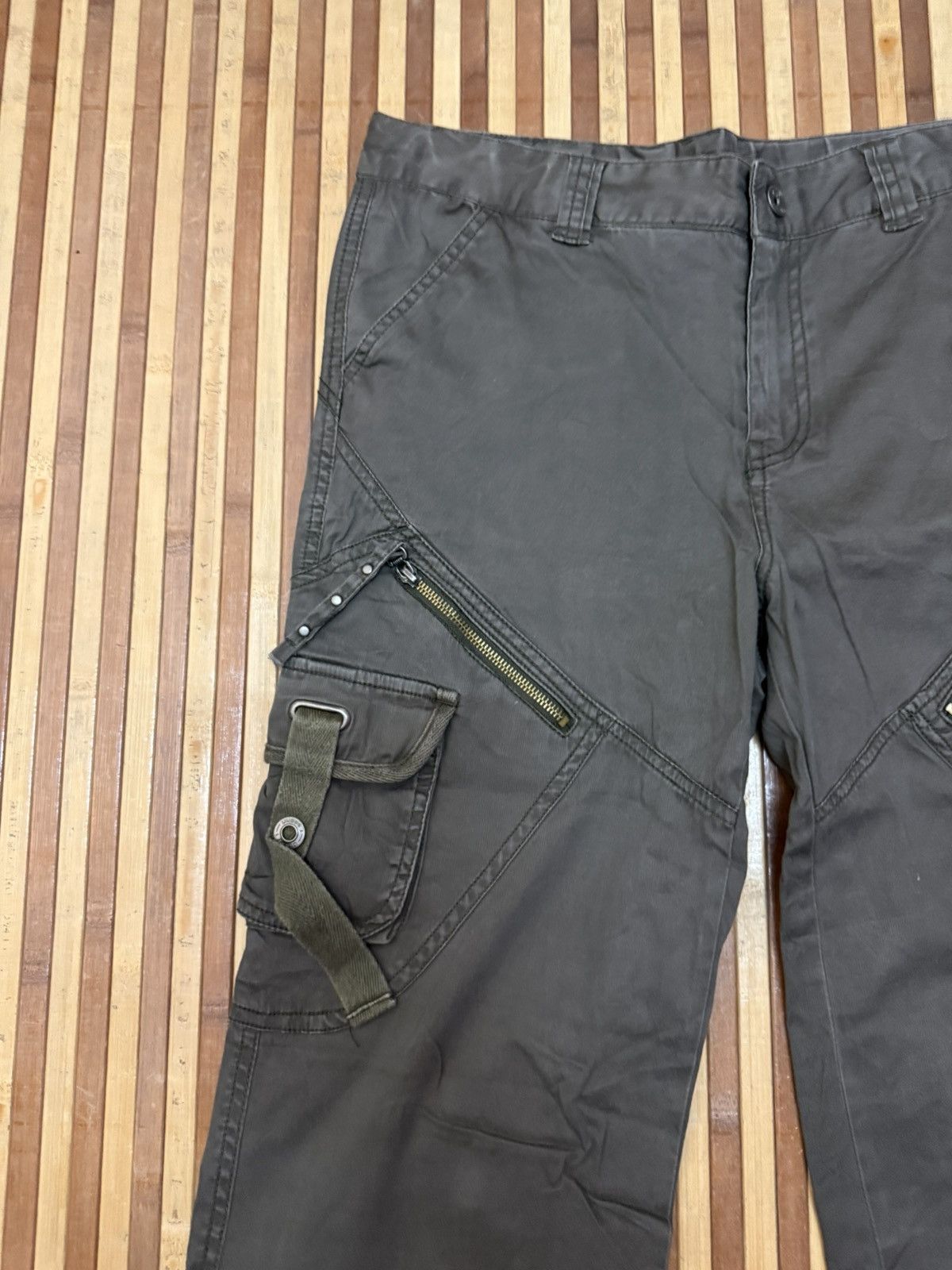 Lee Brennan Design Vintage L.BRENN Cargo Pants 8 Pockets / Streetwear W30X30 Size US 30 / EU 46 - 5 Thumbnail