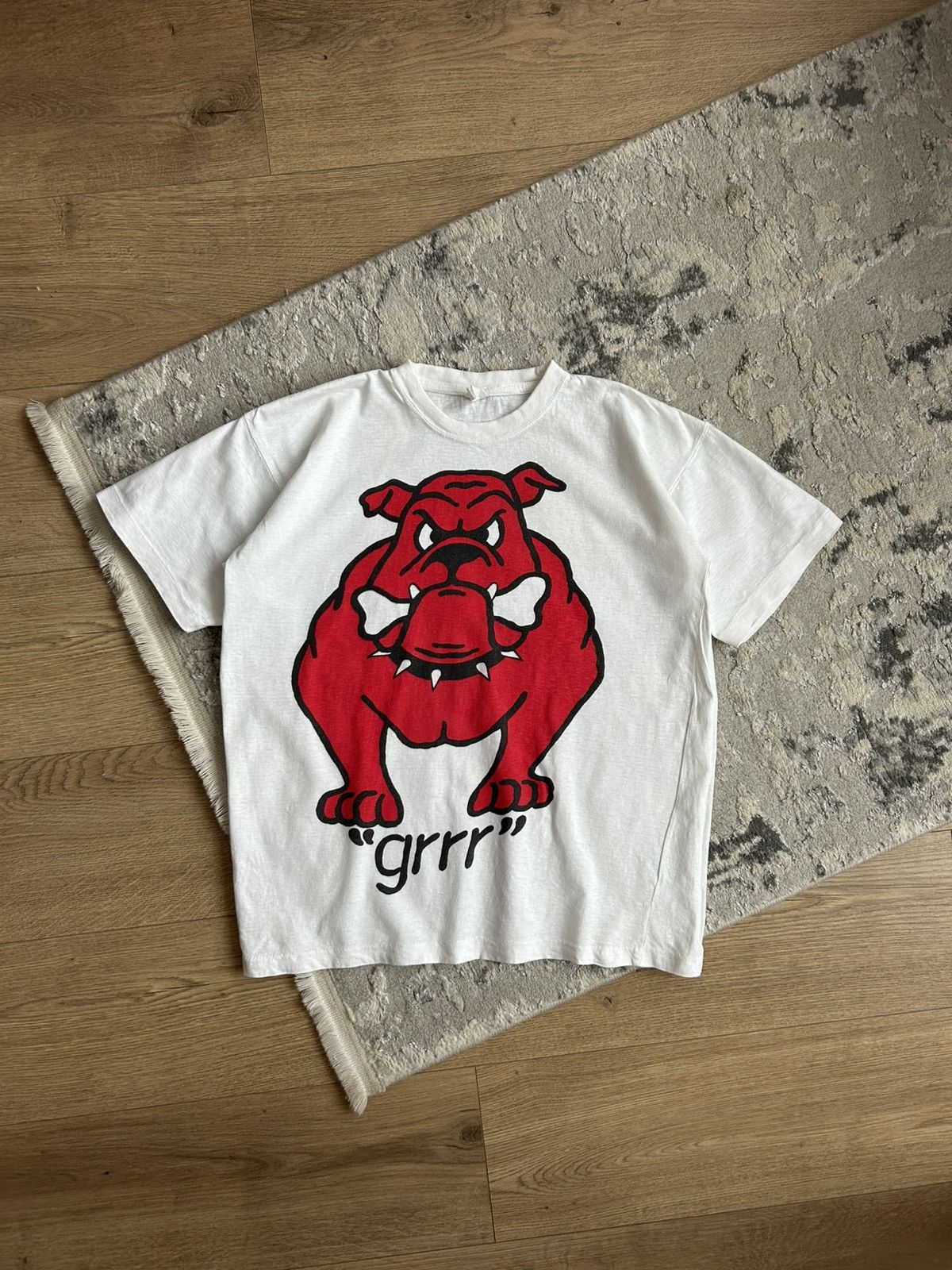 Vintage 90’s Angry dog Big logo t-shirt