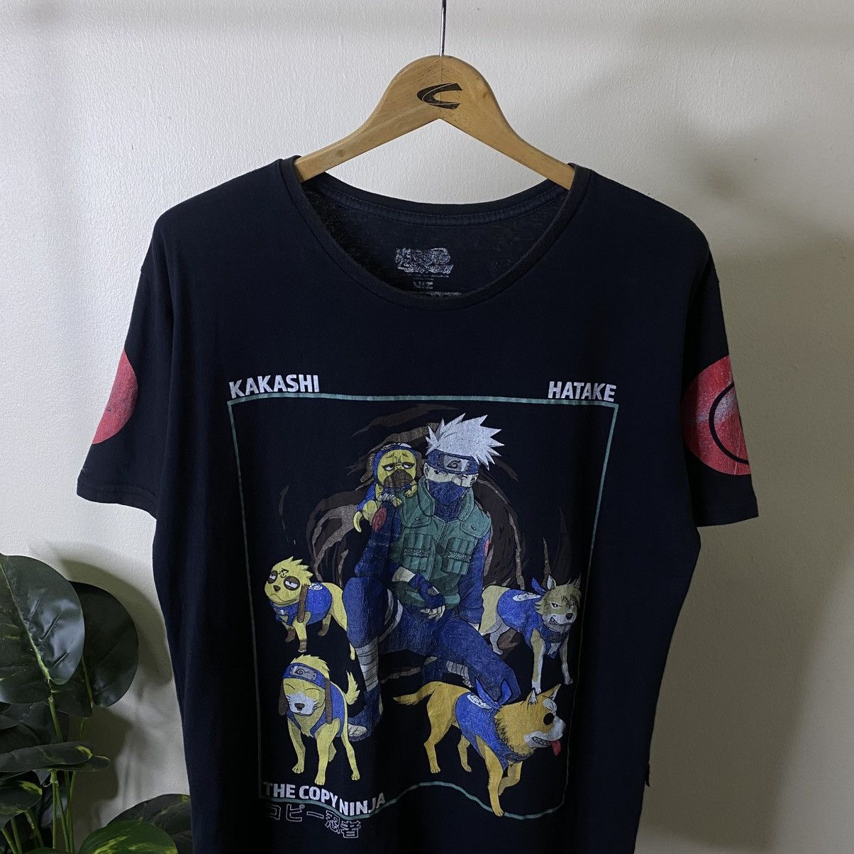 Anime Y2K Anime Naruto Shippuden Kakashi Japanese Manga Series Tee Size US L / EU 52-54 / 3 - 2 Thumbnail