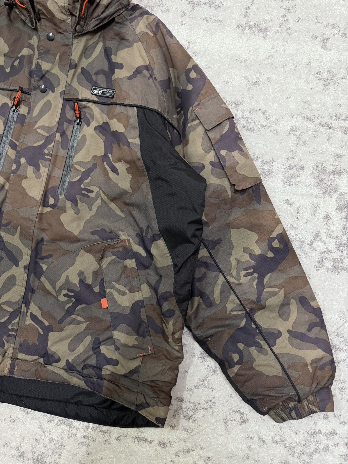 Japanese Brand VINTAGE GETT EXCITING FISHING COLD WEATHER CAMO FUR JACKET Size US XXL / EU 58 / 5 - 5 Thumbnail